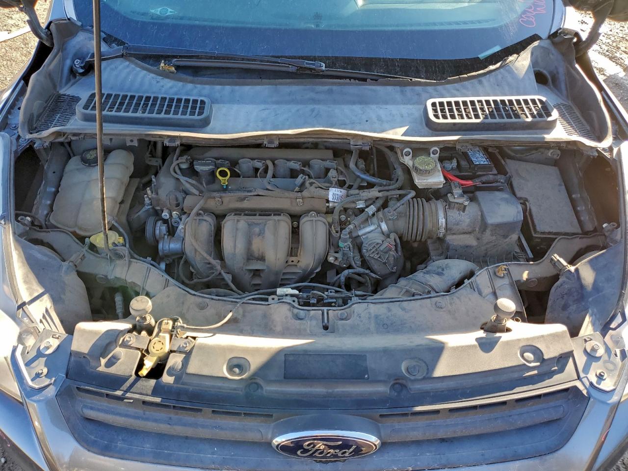 2014 Ford Escape S Gray vin: 1FMCU0F71EUC59310