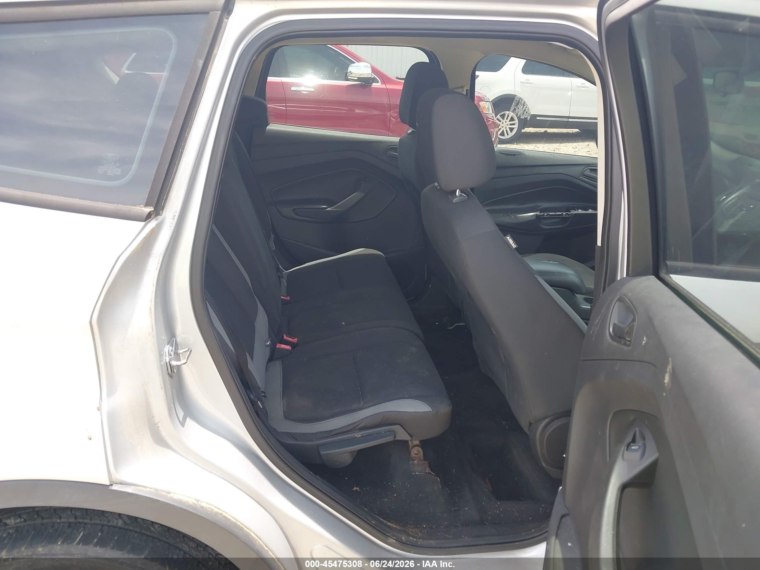 2014 Ford Escape S Gray vin: 1FMCU0F71EUC91707