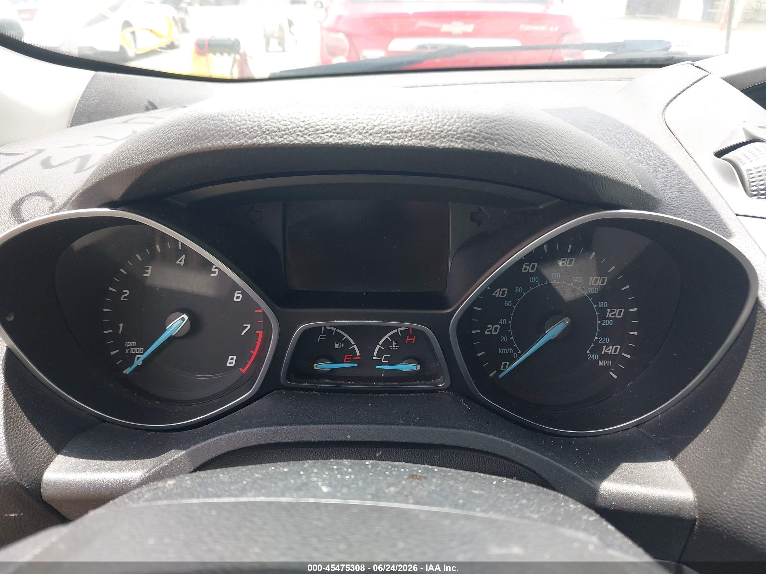 2014 Ford Escape S Gray vin: 1FMCU0F71EUC91707