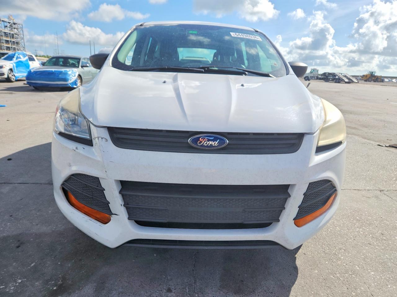 2014 Ford Escape Белый vin: 1FMCU0F71EUD06352