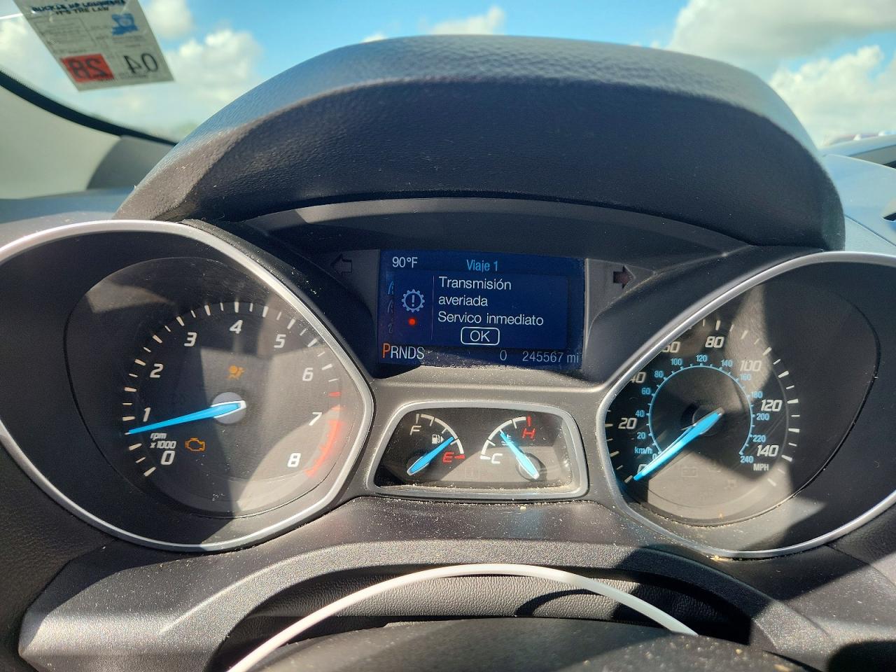 2014 Ford Escape Белый vin: 1FMCU0F71EUD06352