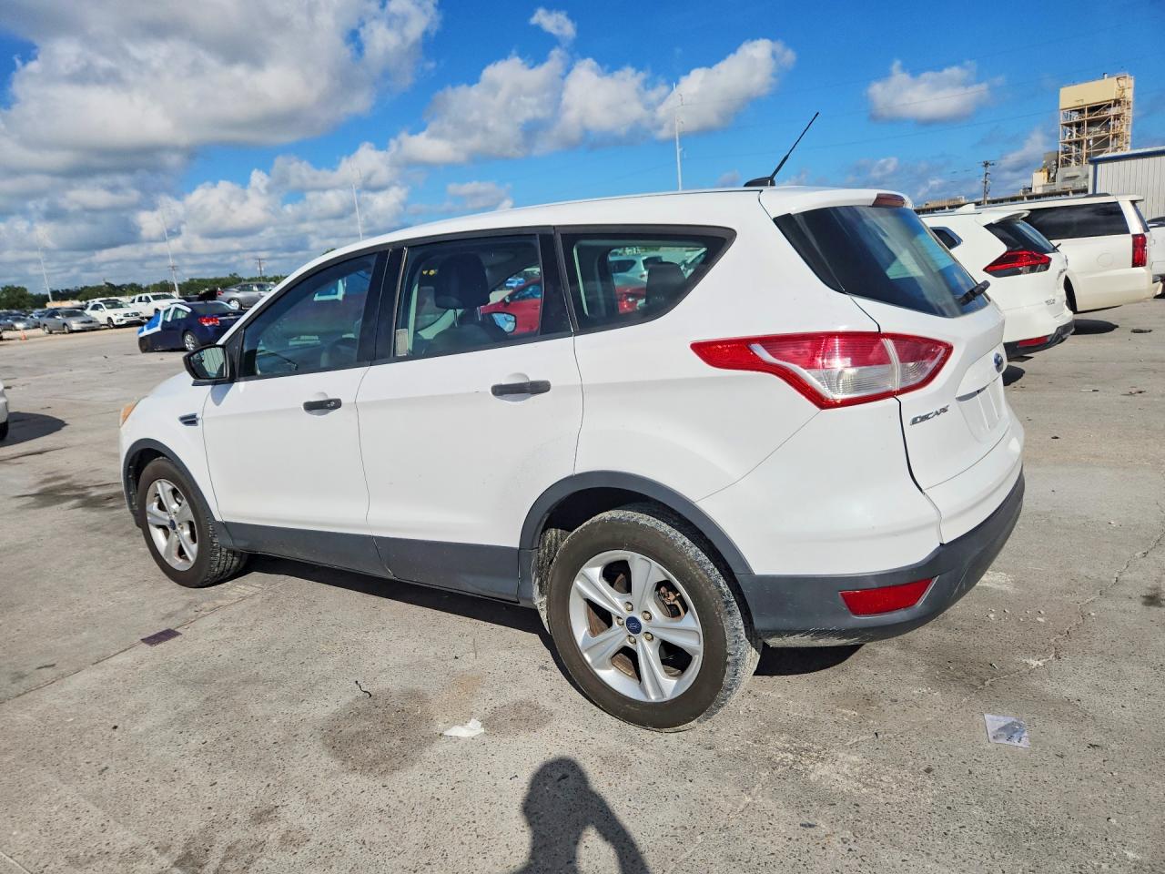 2014 Ford Escape Белый vin: 1FMCU0F71EUD06352