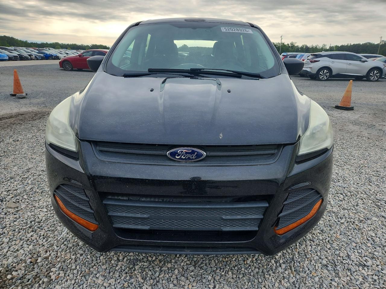 2014 Ford Escape S Black vin: 1FMCU0F71EUE55070