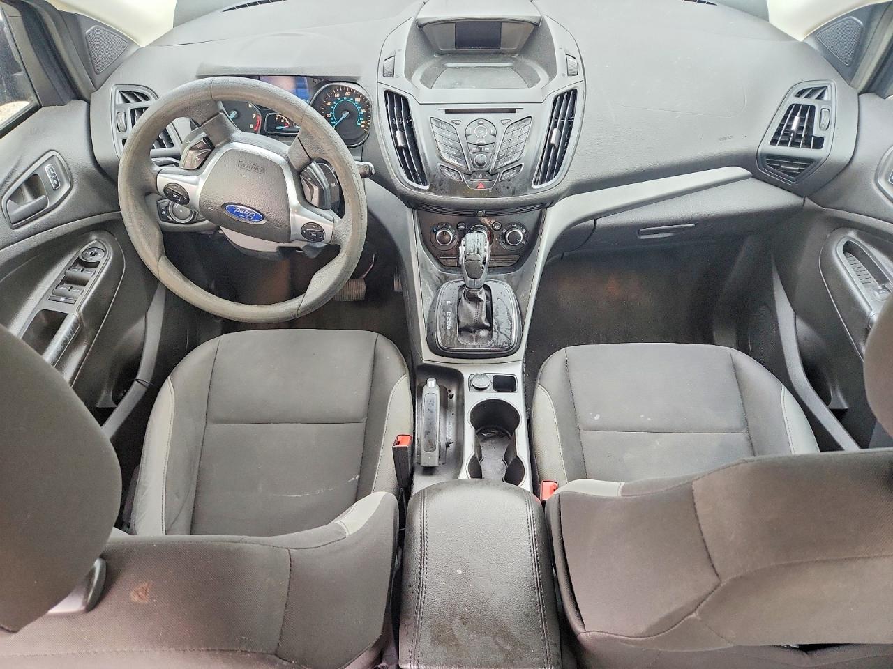 2014 Ford Escape S Black vin: 1FMCU0F71EUE55070