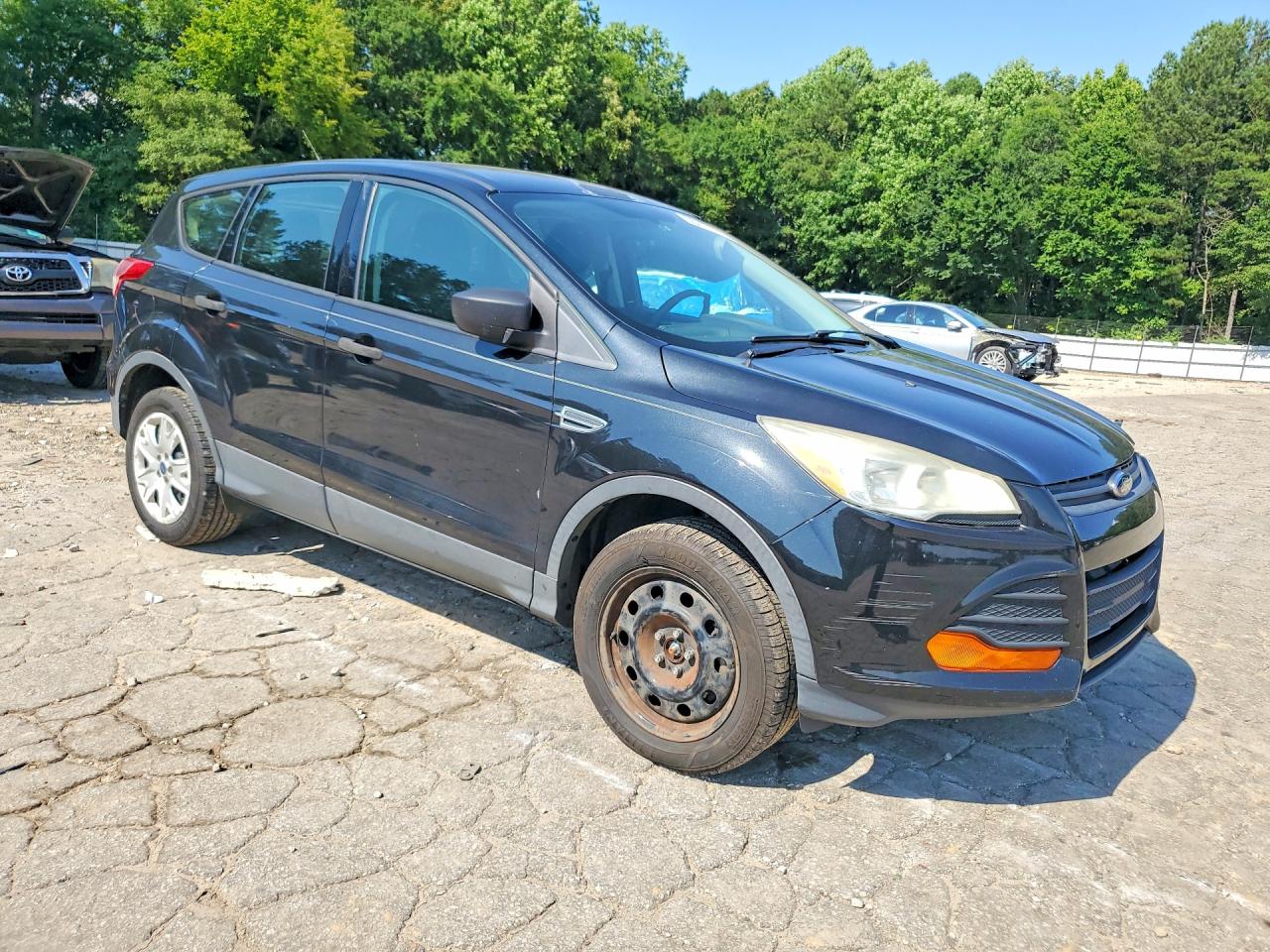 2015 Ford Escape S Black vin: 1FMCU0F71FUA56824