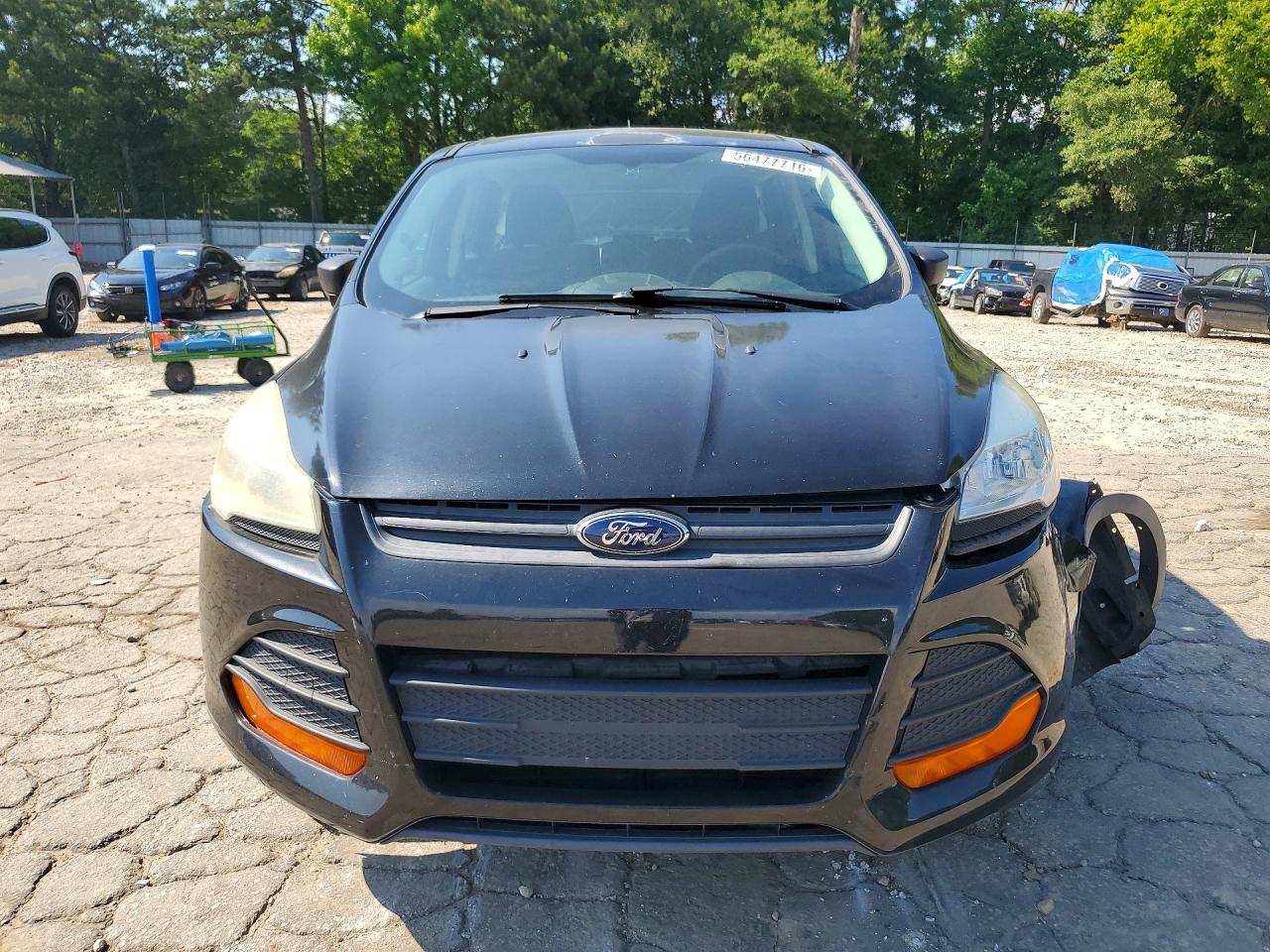 2015 Ford Escape S Black vin: 1FMCU0F71FUA56824
