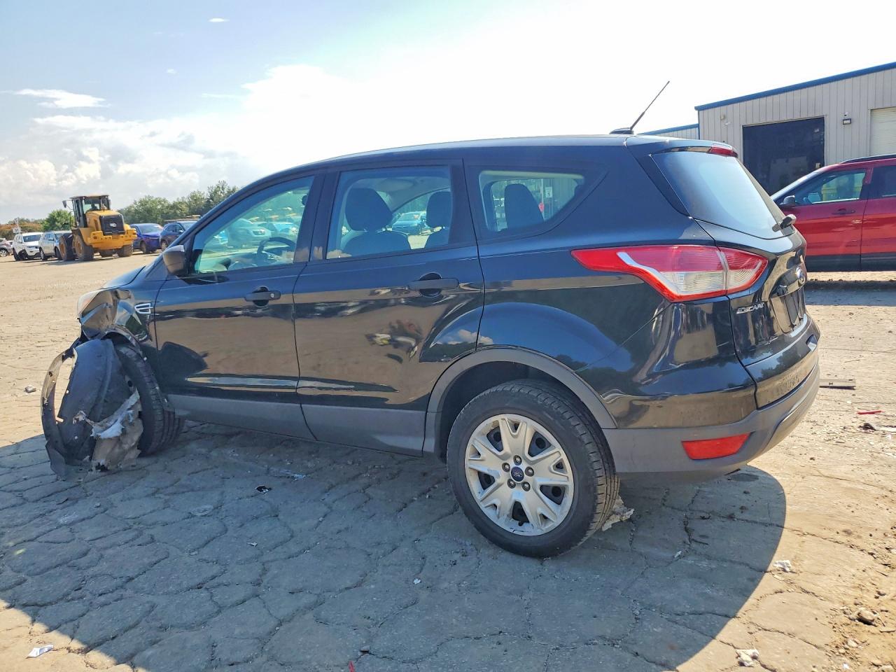 2015 Ford Escape S Black vin: 1FMCU0F71FUA56824