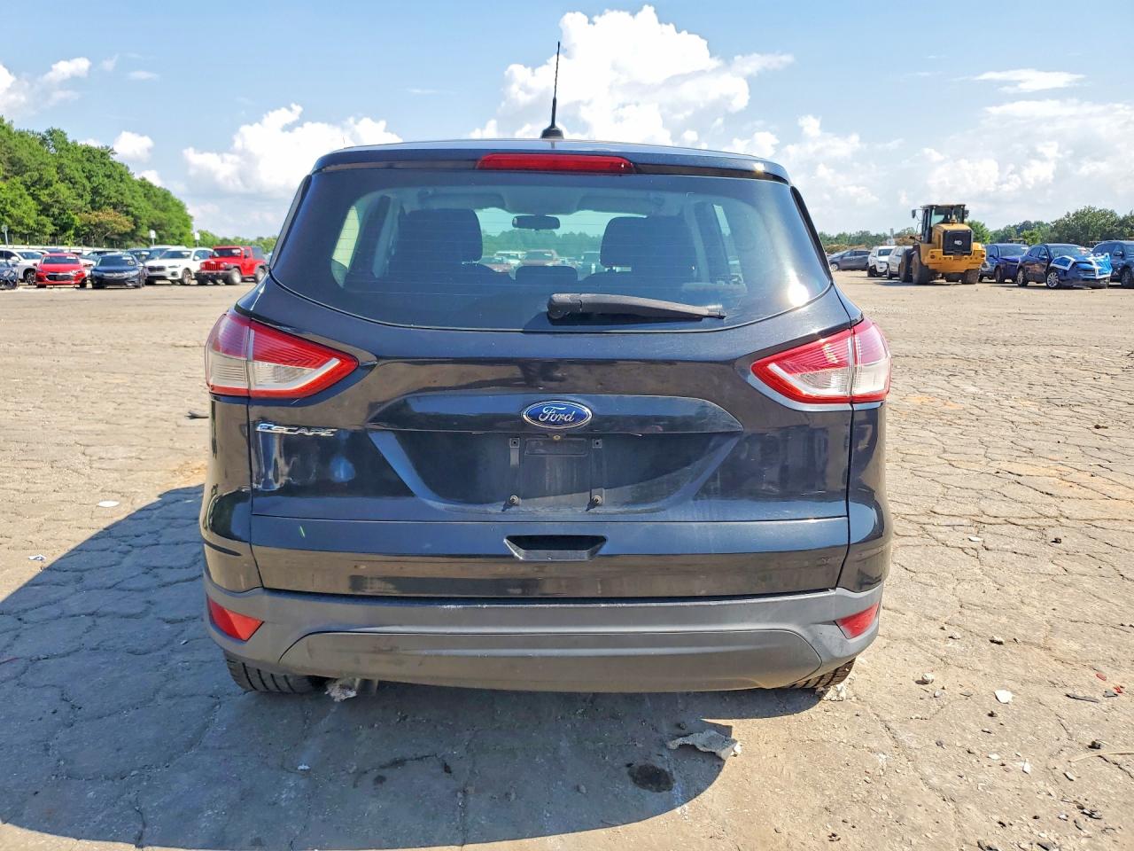 2015 Ford Escape S Black vin: 1FMCU0F71FUA56824
