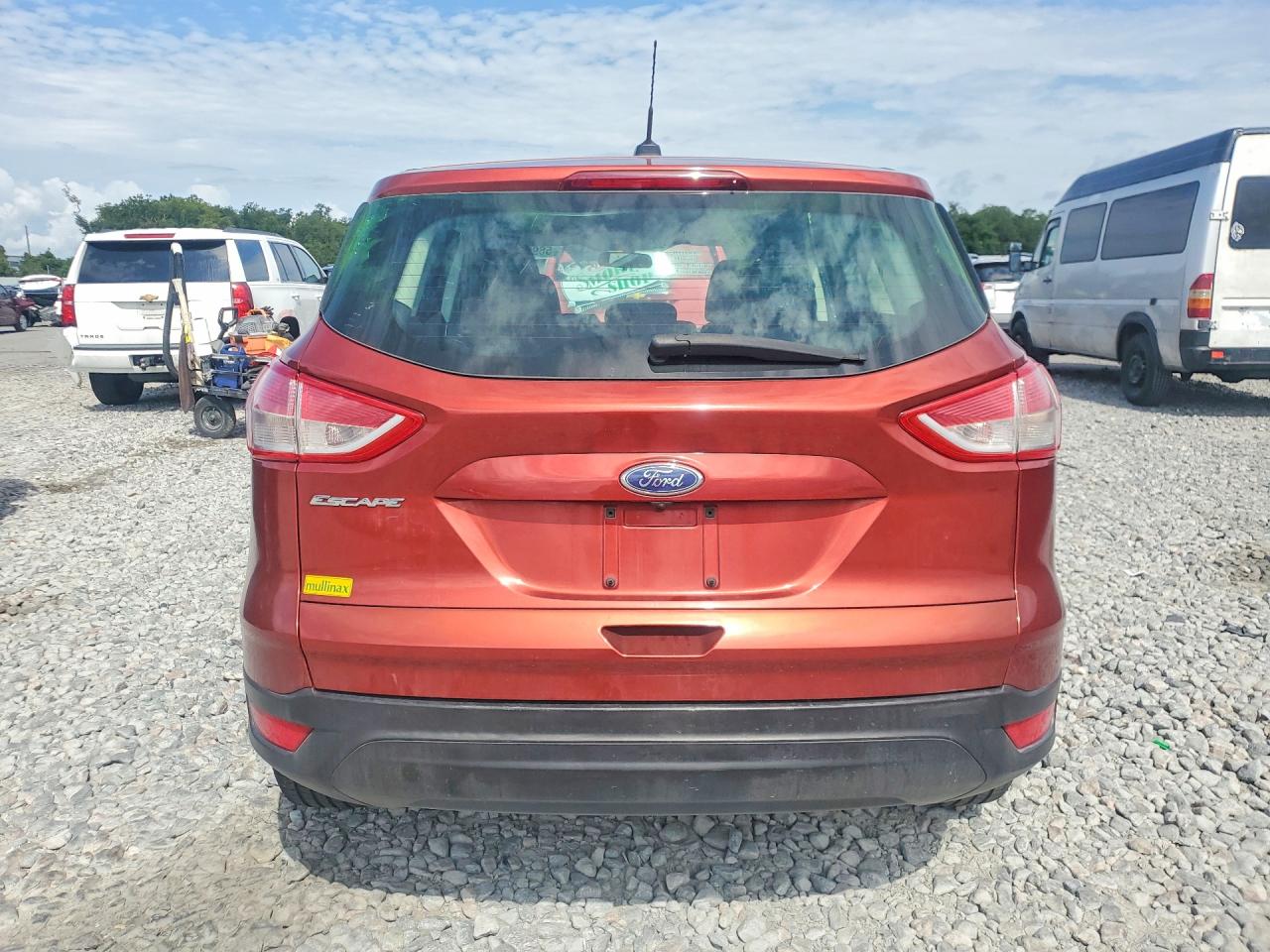 2015 Ford Escape S Burgundy vin: 1FMCU0F71FUB87705