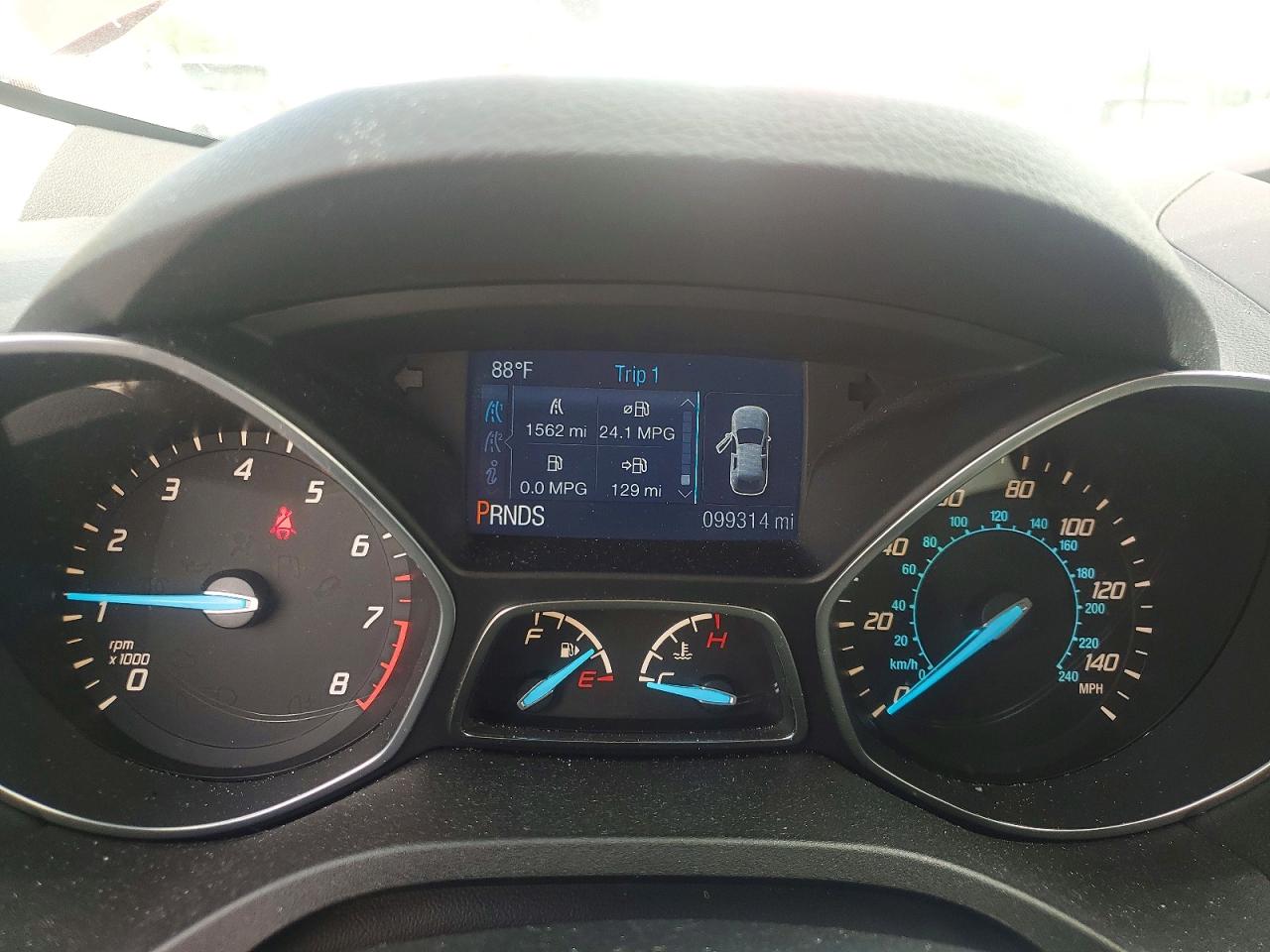 2015 Ford Escape S Burgundy vin: 1FMCU0F71FUB87705