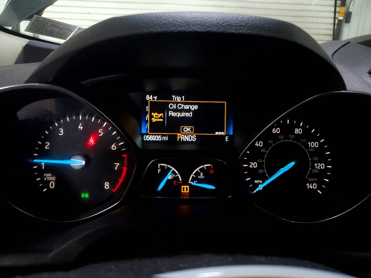 2018 Ford Escape S Gray vin: 1FMCU0F71JUC43537