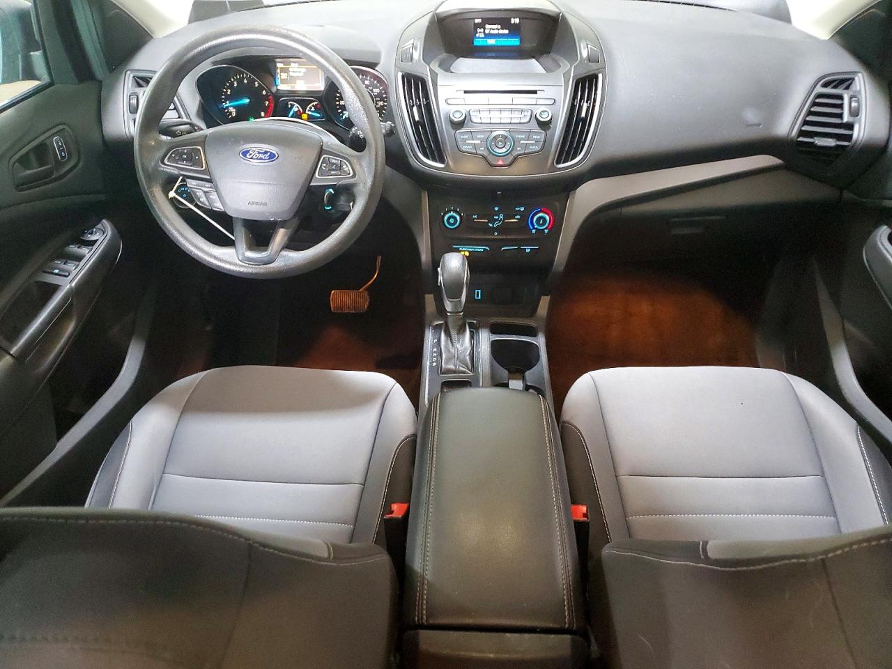 2018 Ford Escape S Gray vin: 1FMCU0F71JUC43537