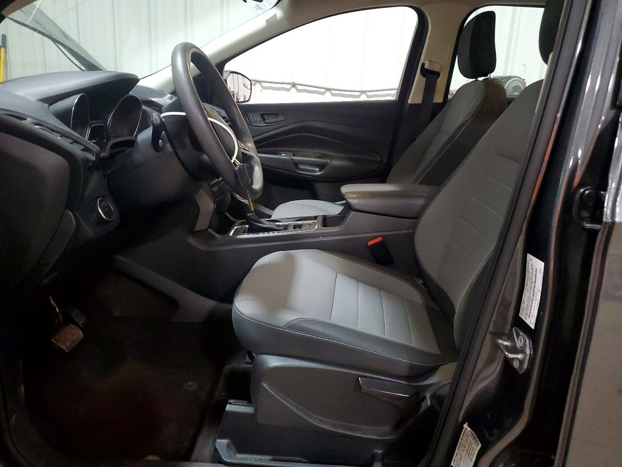 2018 Ford Escape S Gray vin: 1FMCU0F71JUC43537