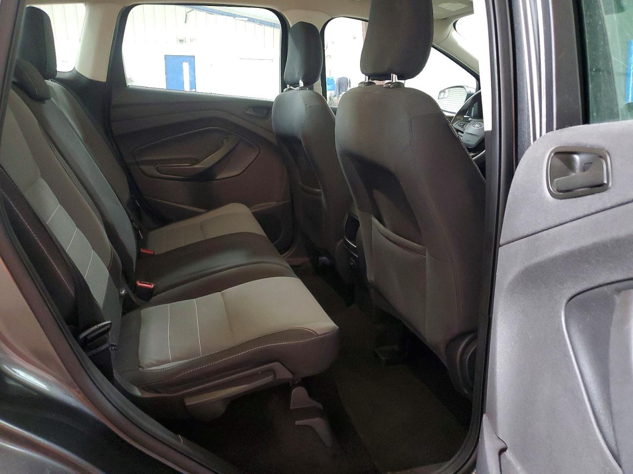 2018 Ford Escape S Gray vin: 1FMCU0F71JUC43537