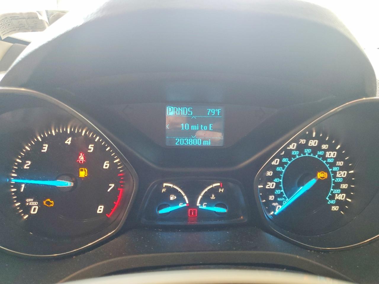 2013 Ford Escape S White vin: 1FMCU0F72DUB47145