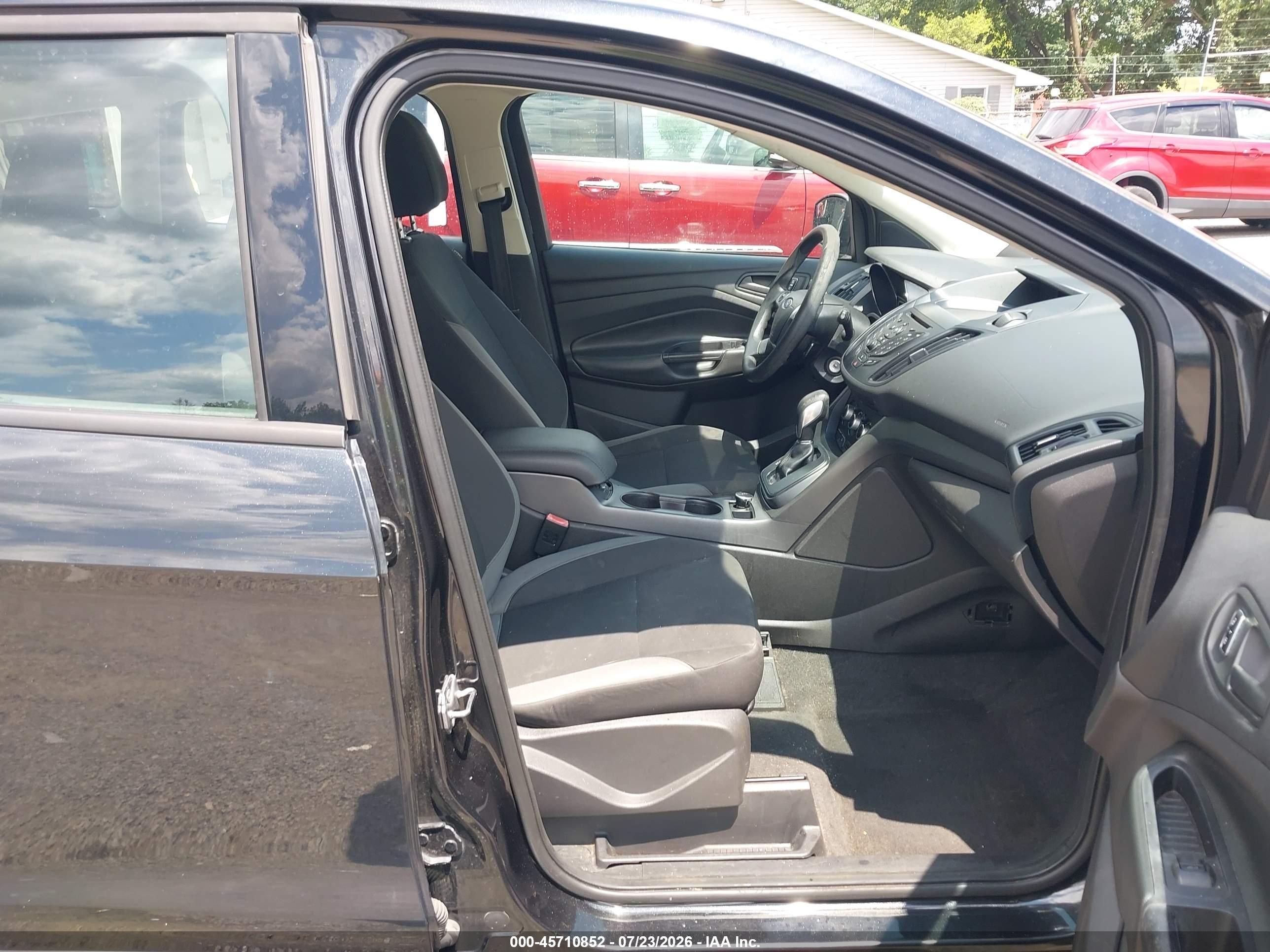 2013 Ford Escape S Black vin: 1FMCU0F72DUC18943
