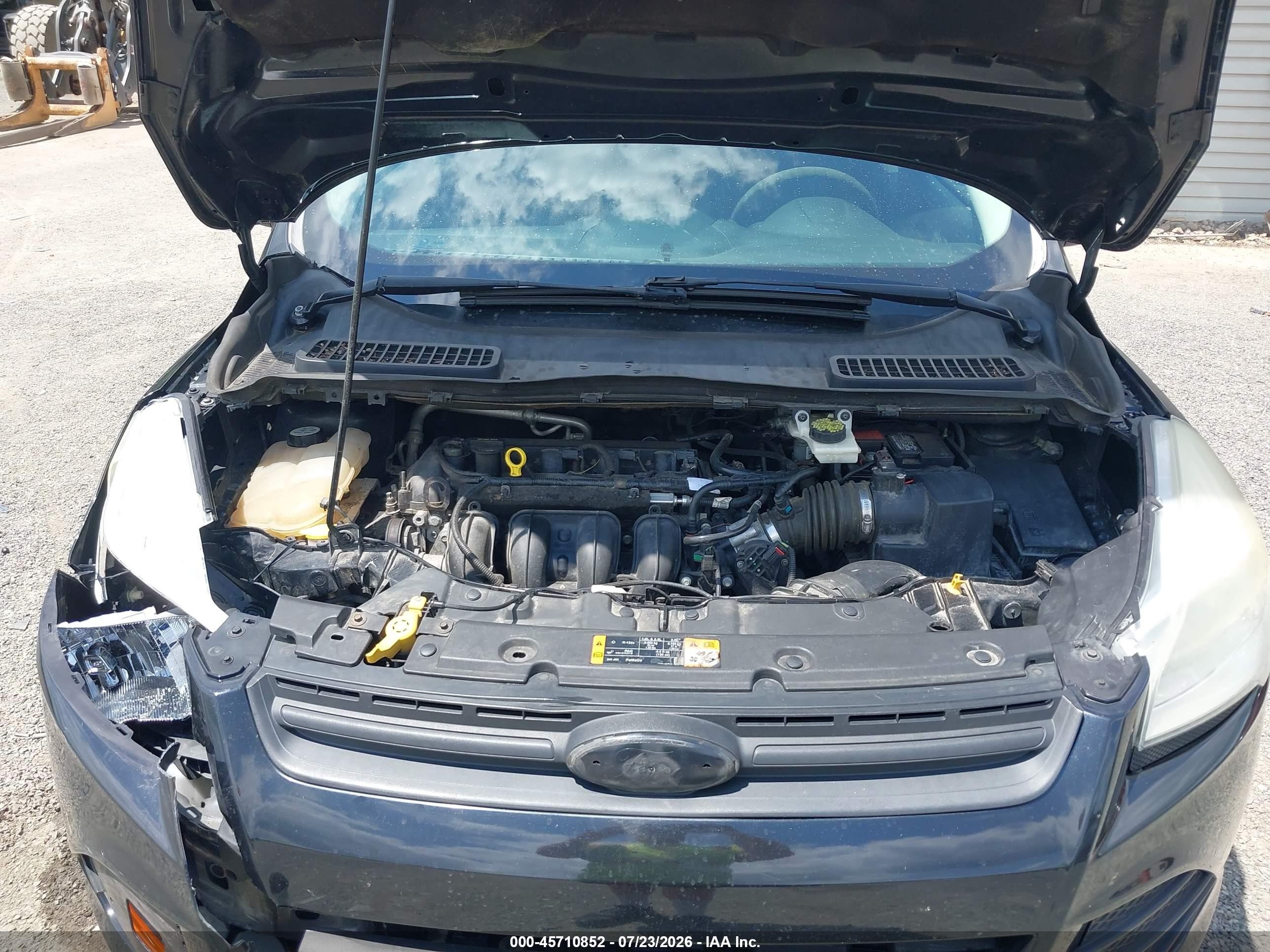 2013 Ford Escape S Black vin: 1FMCU0F72DUC18943