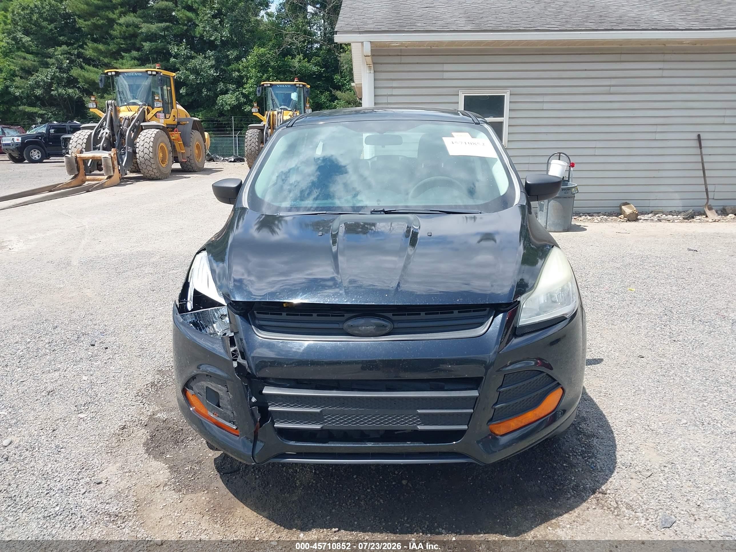 2013 Ford Escape S Black vin: 1FMCU0F72DUC18943