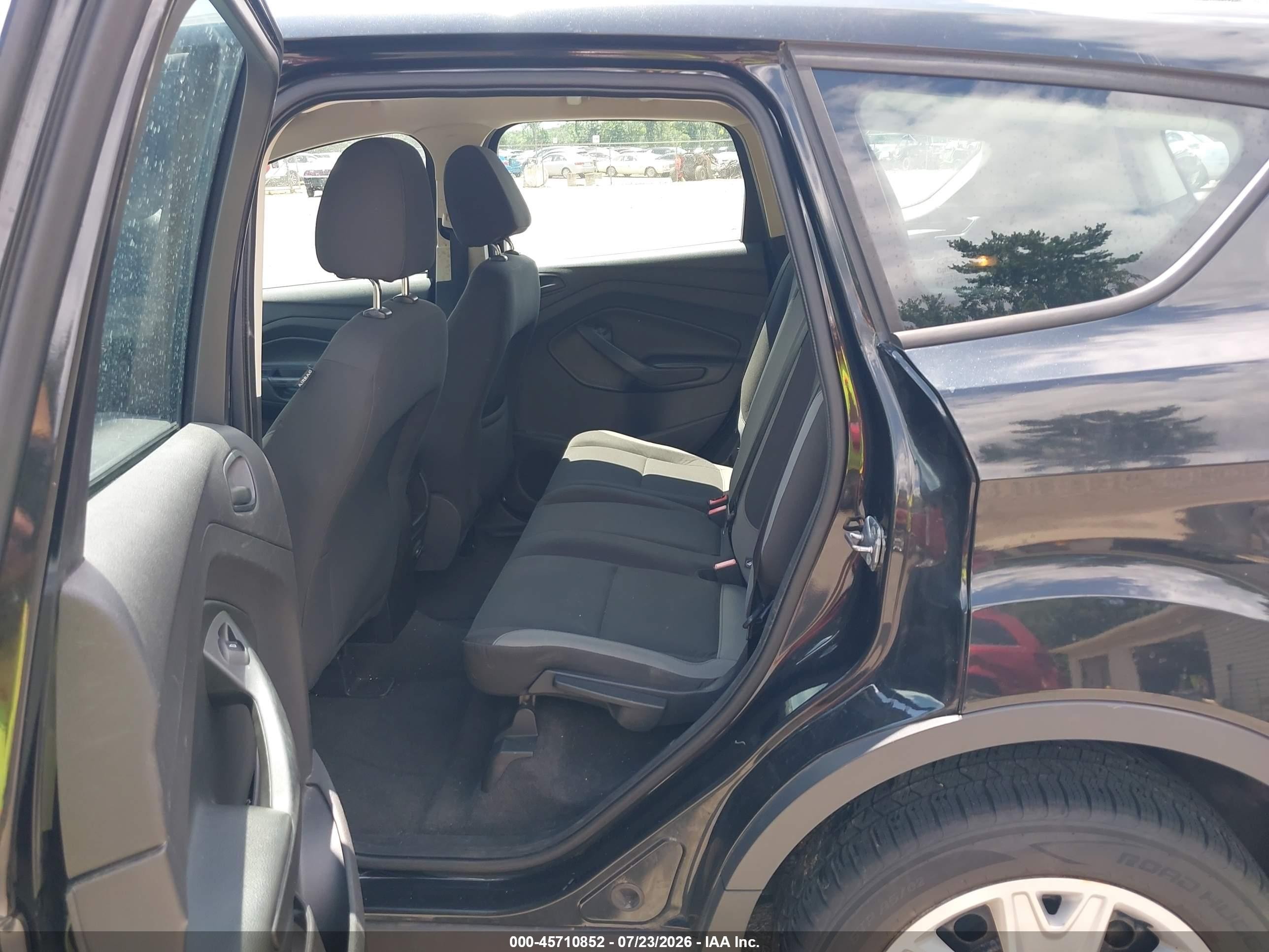 2013 Ford Escape S Black vin: 1FMCU0F72DUC18943