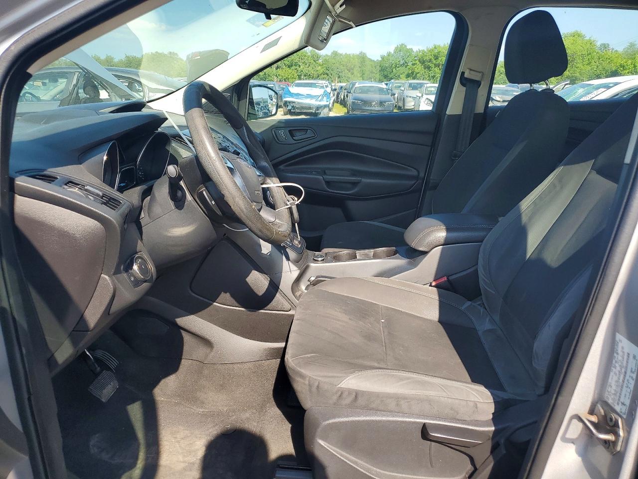 2013 Ford Escape S Silver vin: 1FMCU0F72DUC68094