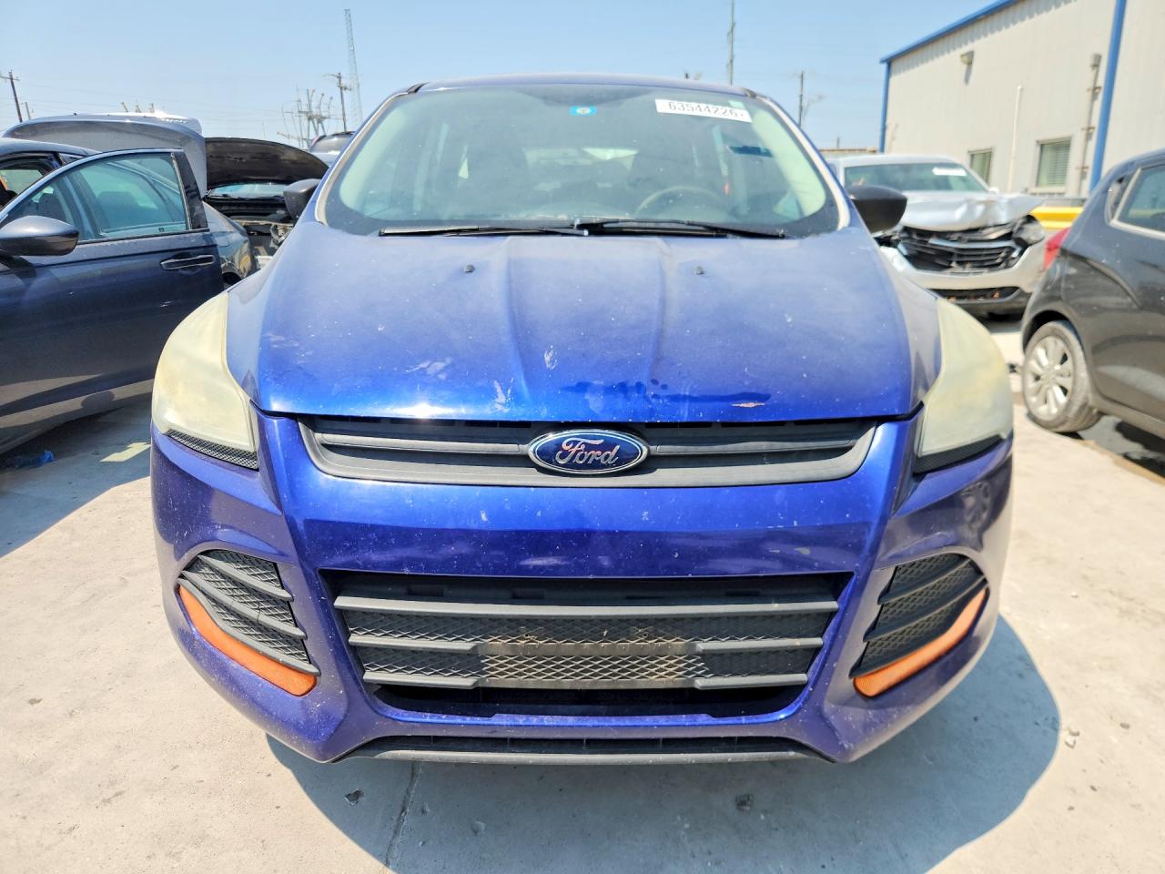 2013 Ford Escape S Синий vin: 1FMCU0F72DUD85643