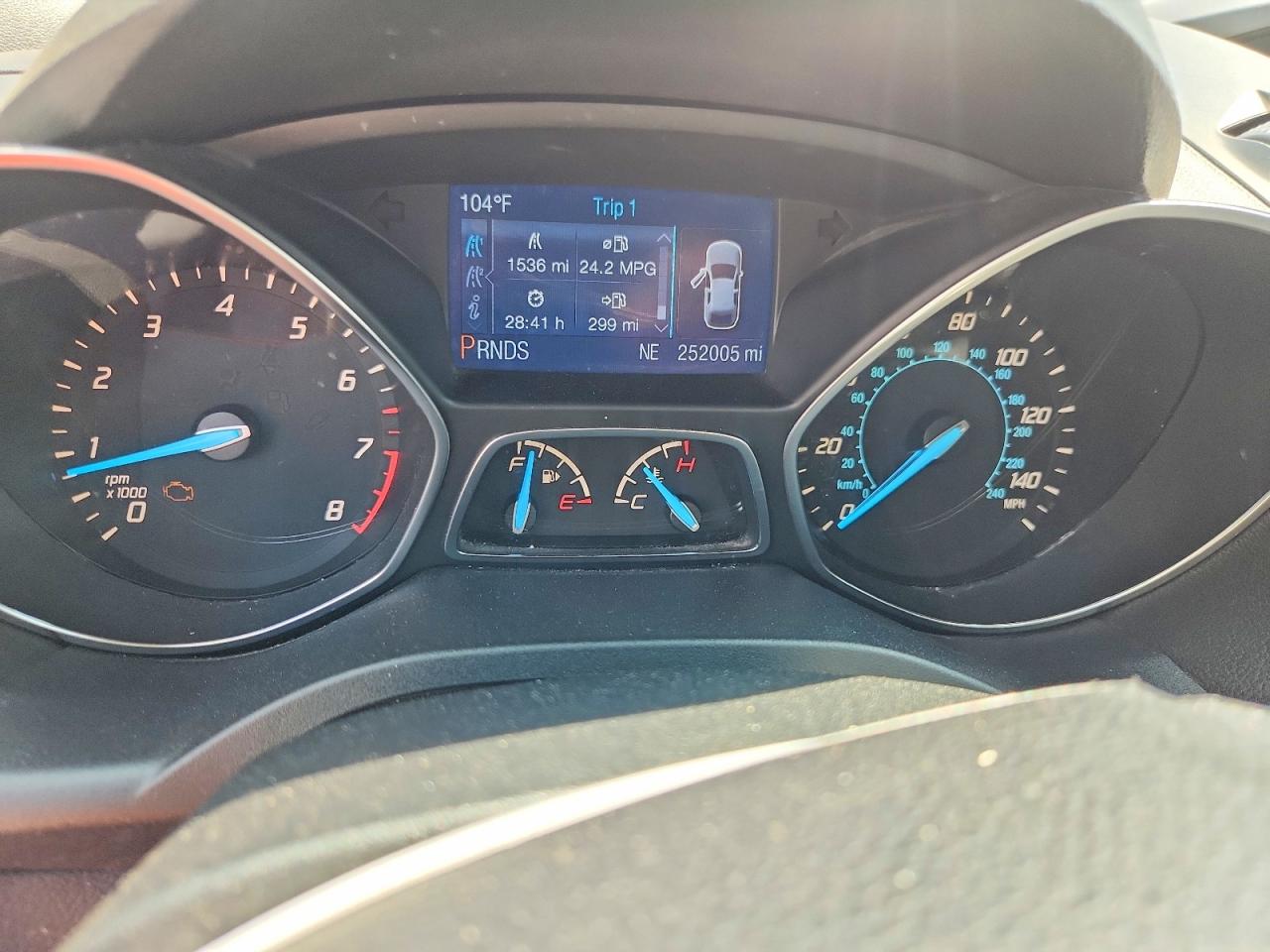 2013 Ford Escape S Синий vin: 1FMCU0F72DUD85643