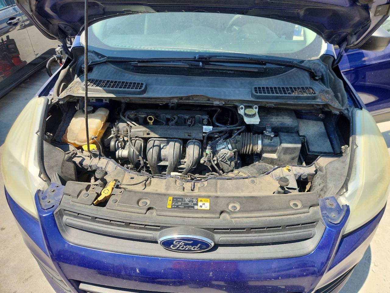 2013 Ford Escape S Синий vin: 1FMCU0F72DUD85643