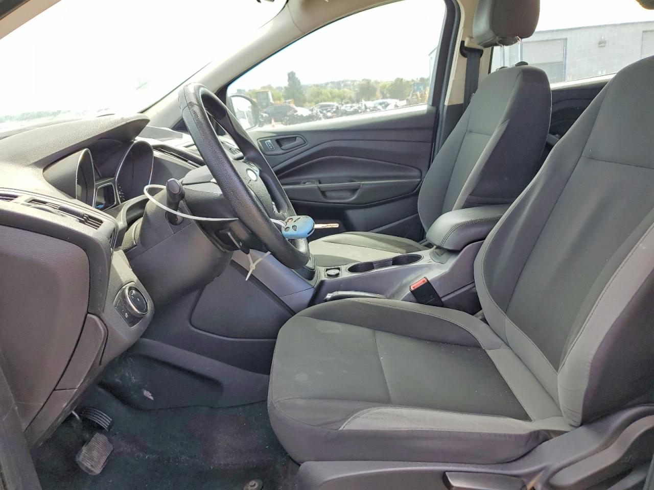 2014 Ford Escape S Silver vin: 1FMCU0F72EUB32257