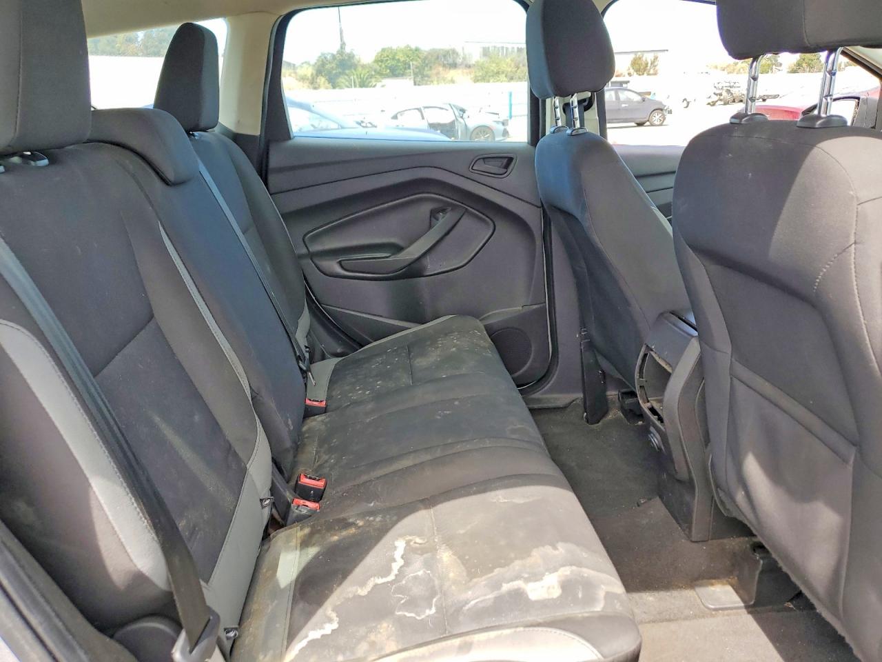 2014 Ford Escape S Silver vin: 1FMCU0F72EUB32257