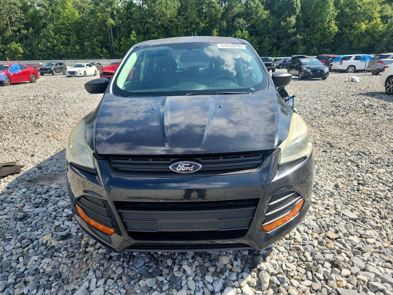 2014 Ford Escape S Black vin: 1FMCU0F72EUB76047