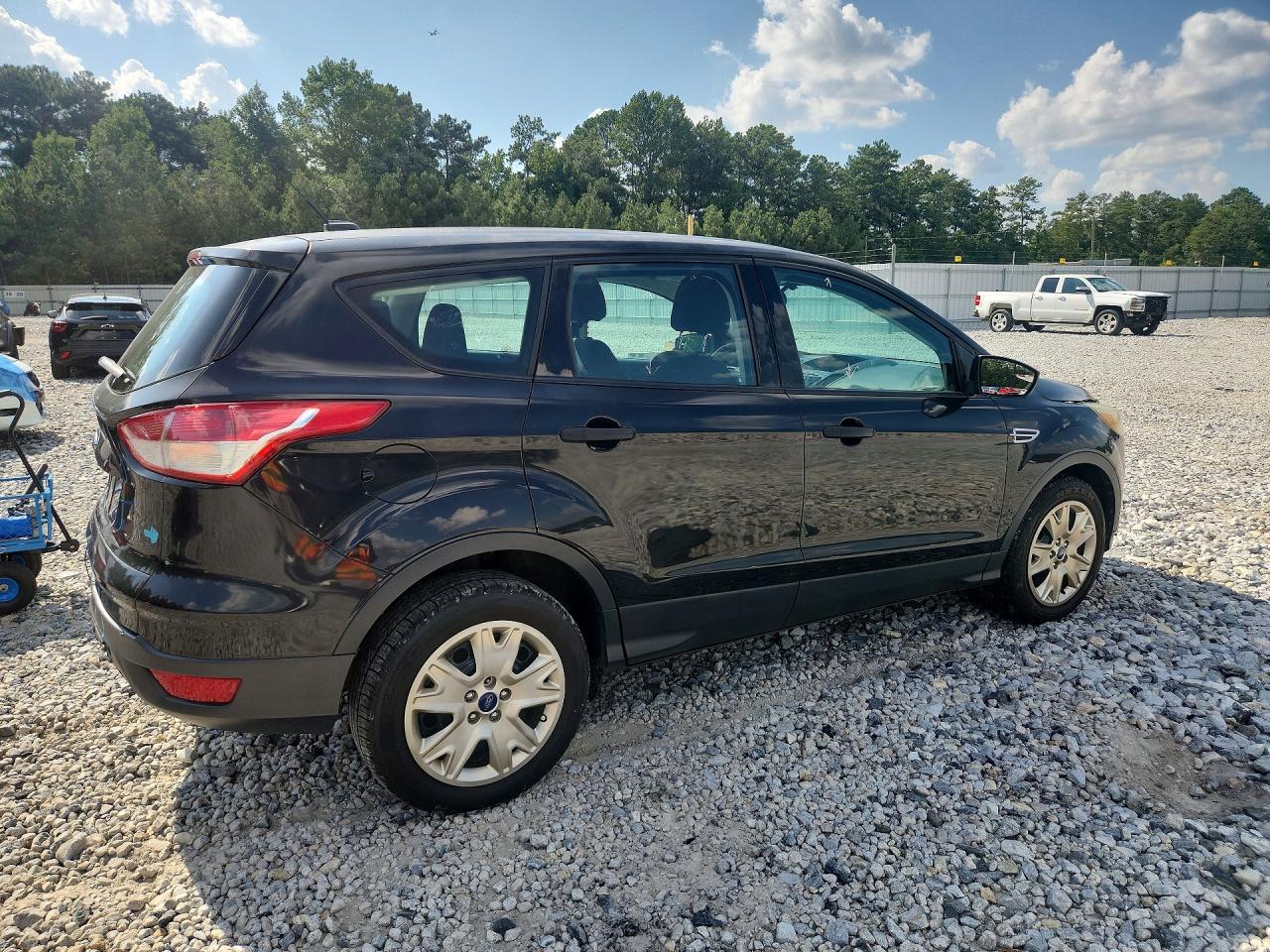 2014 Ford Escape S Black vin: 1FMCU0F72EUB76047