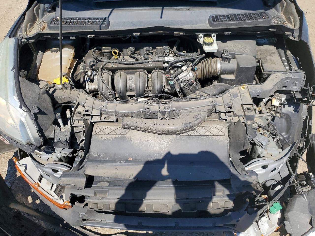 2014 Ford Escape S Gray vin: 1FMCU0F72EUB93656