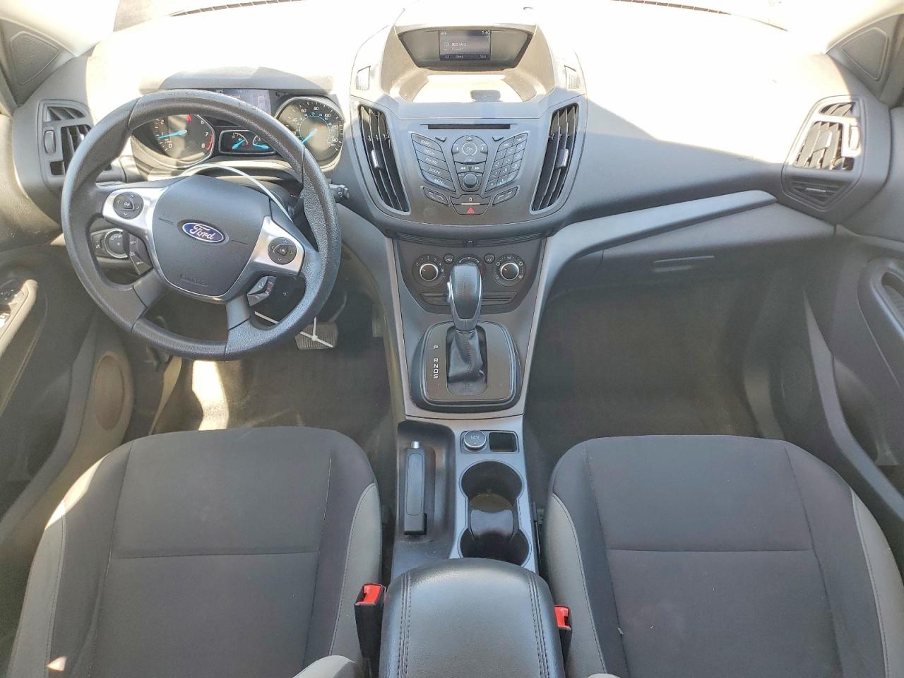 2014 Ford Escape S Silver vin: 1FMCU0F72EUC75693