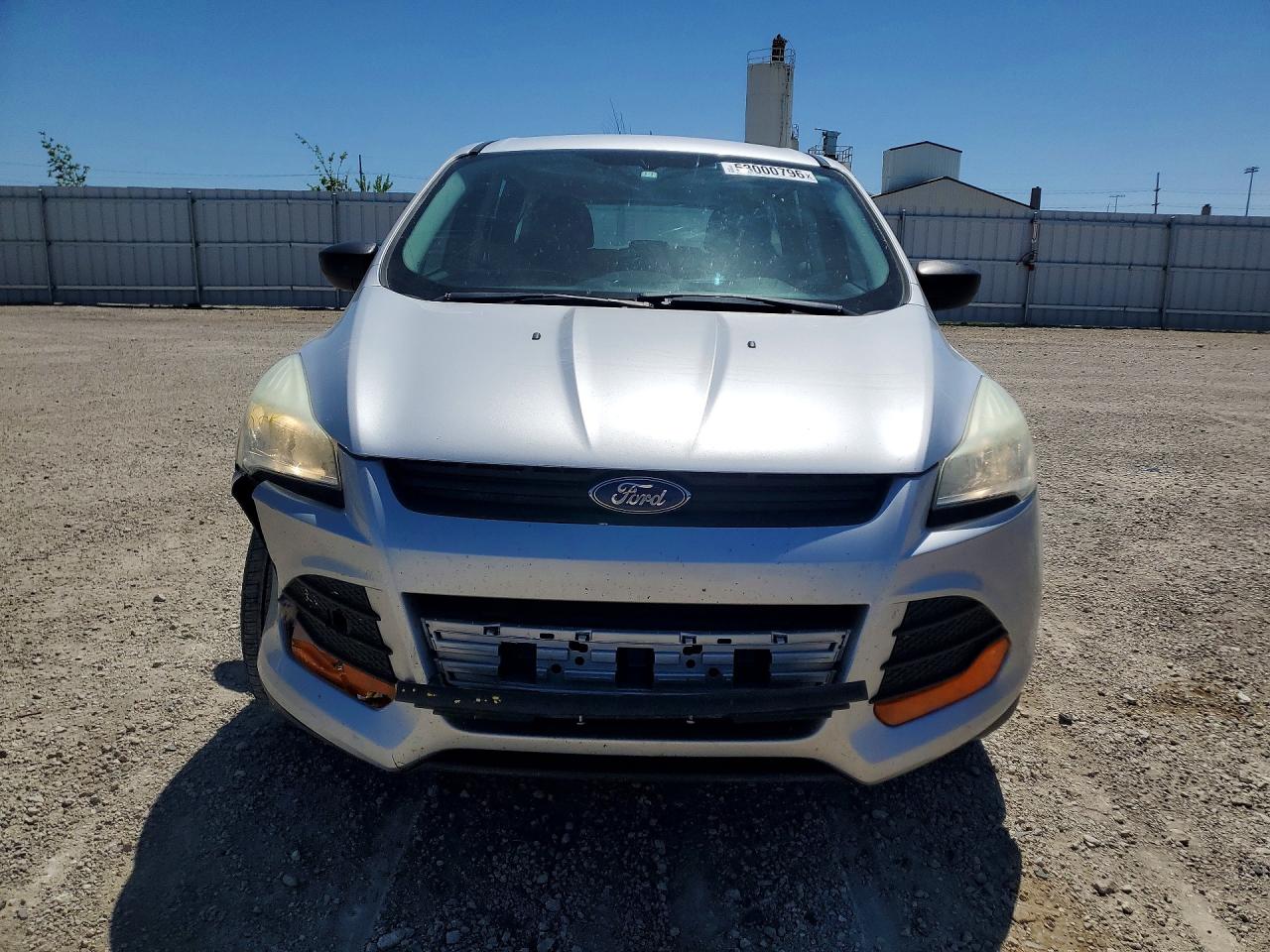 2014 Ford Escape S Silver vin: 1FMCU0F72EUC75693
