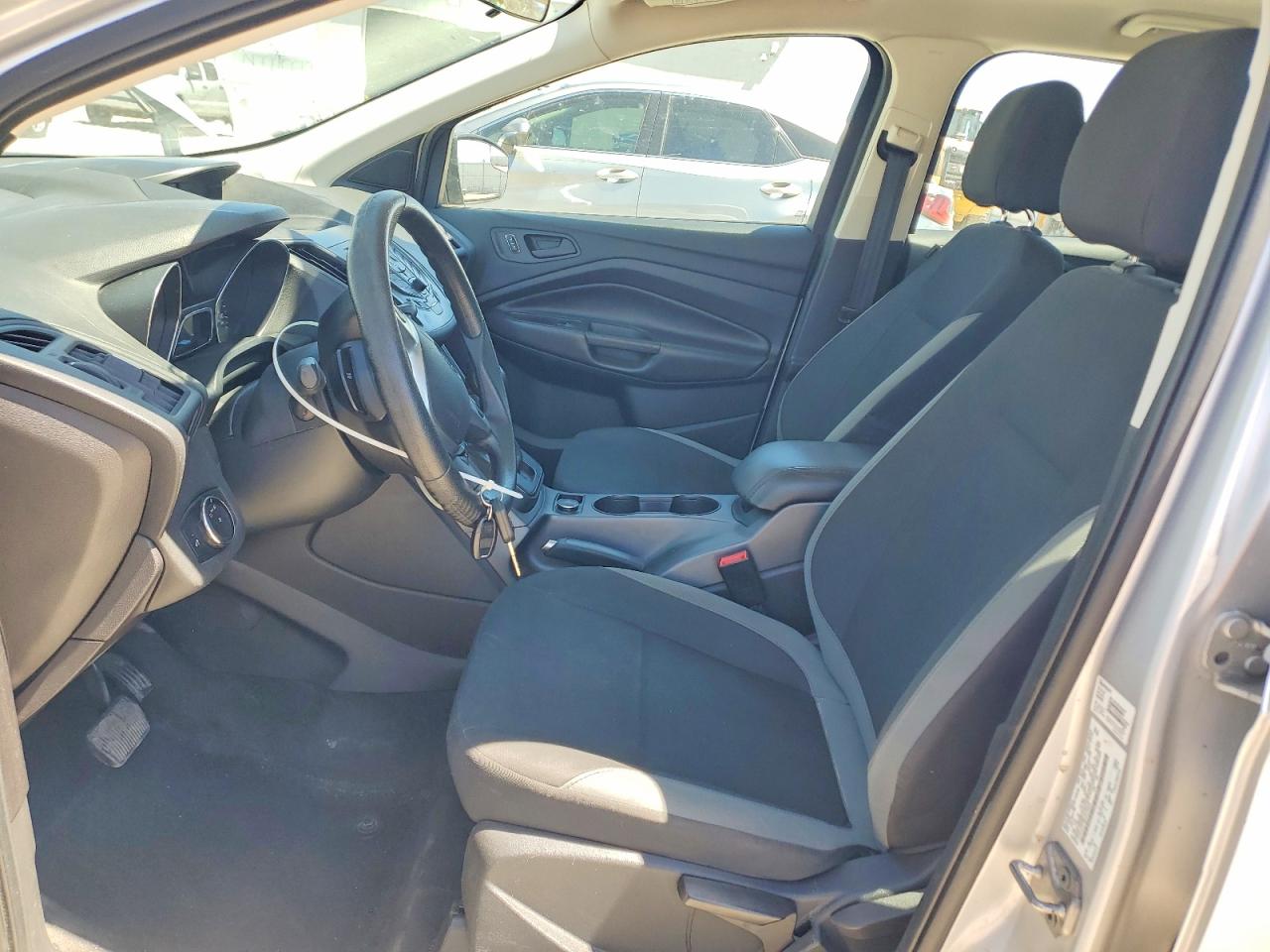 2014 Ford Escape S Silver vin: 1FMCU0F72EUC75693
