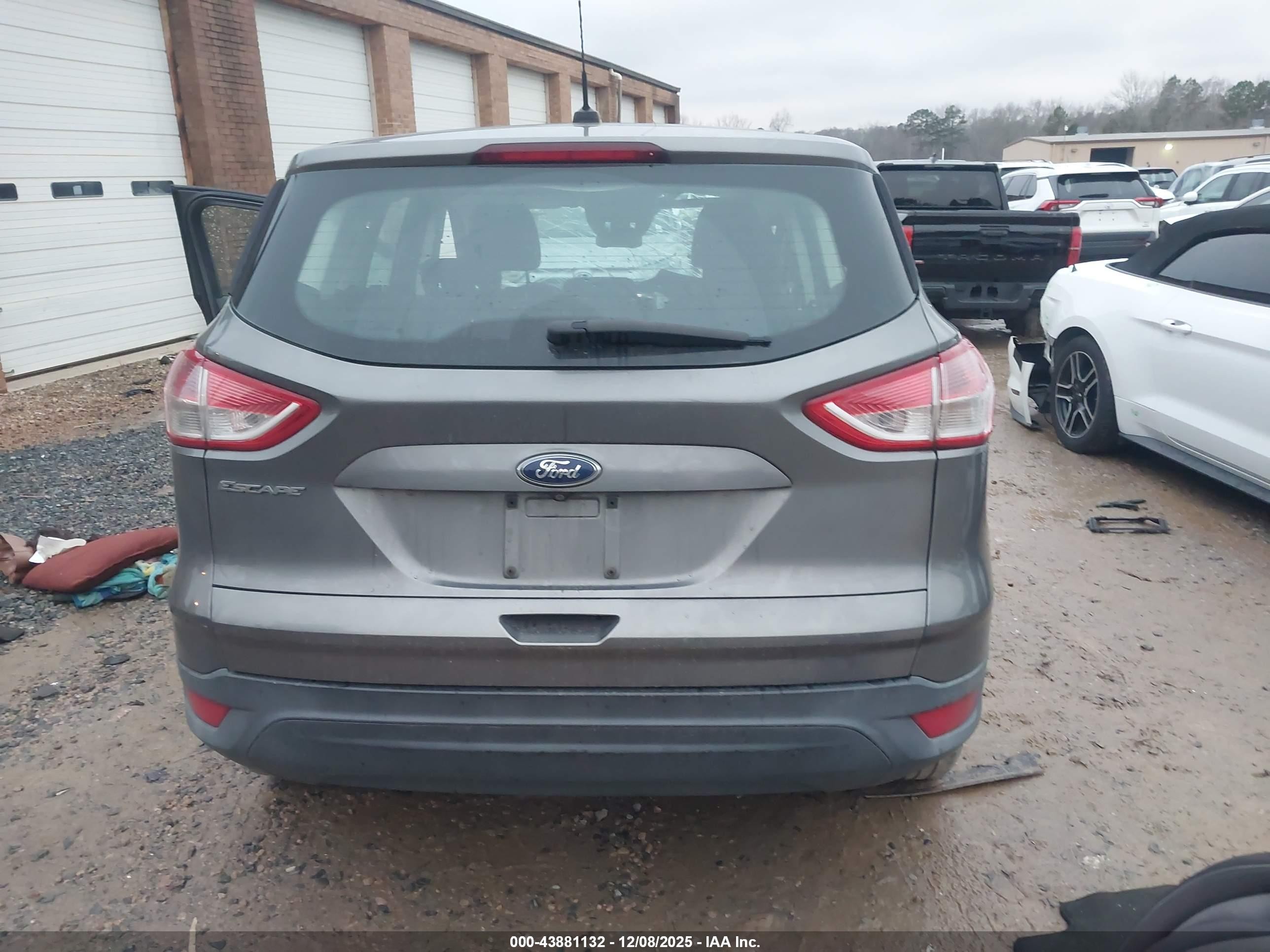 2014 Ford Escape S Gray vin: 1FMCU0F72EUD17716