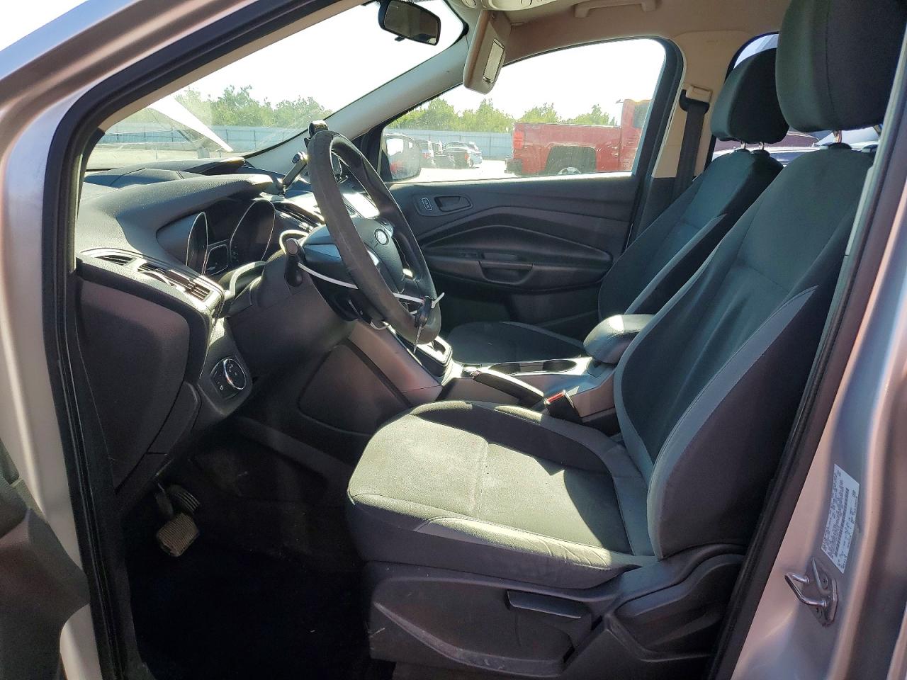 2014 Ford Escape S Silver vin: 1FMCU0F72EUE27472