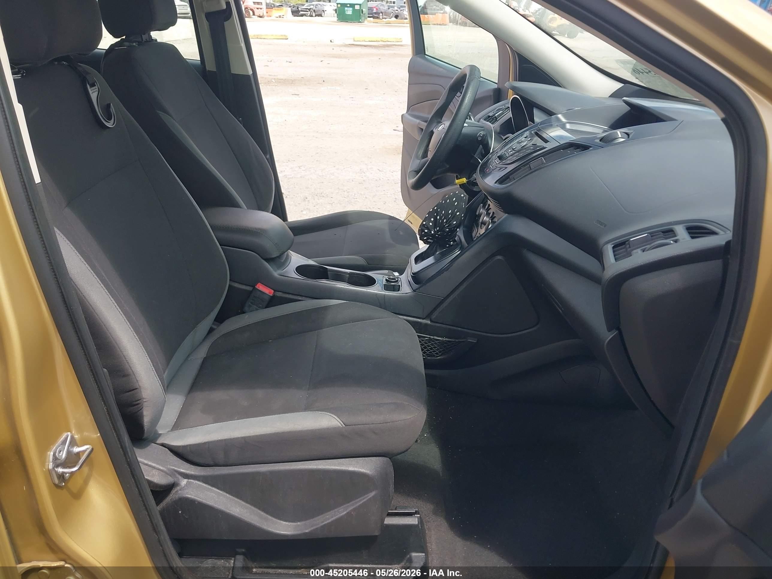 2015 Ford Escape S Gold vin: 1FMCU0F72FUA37425