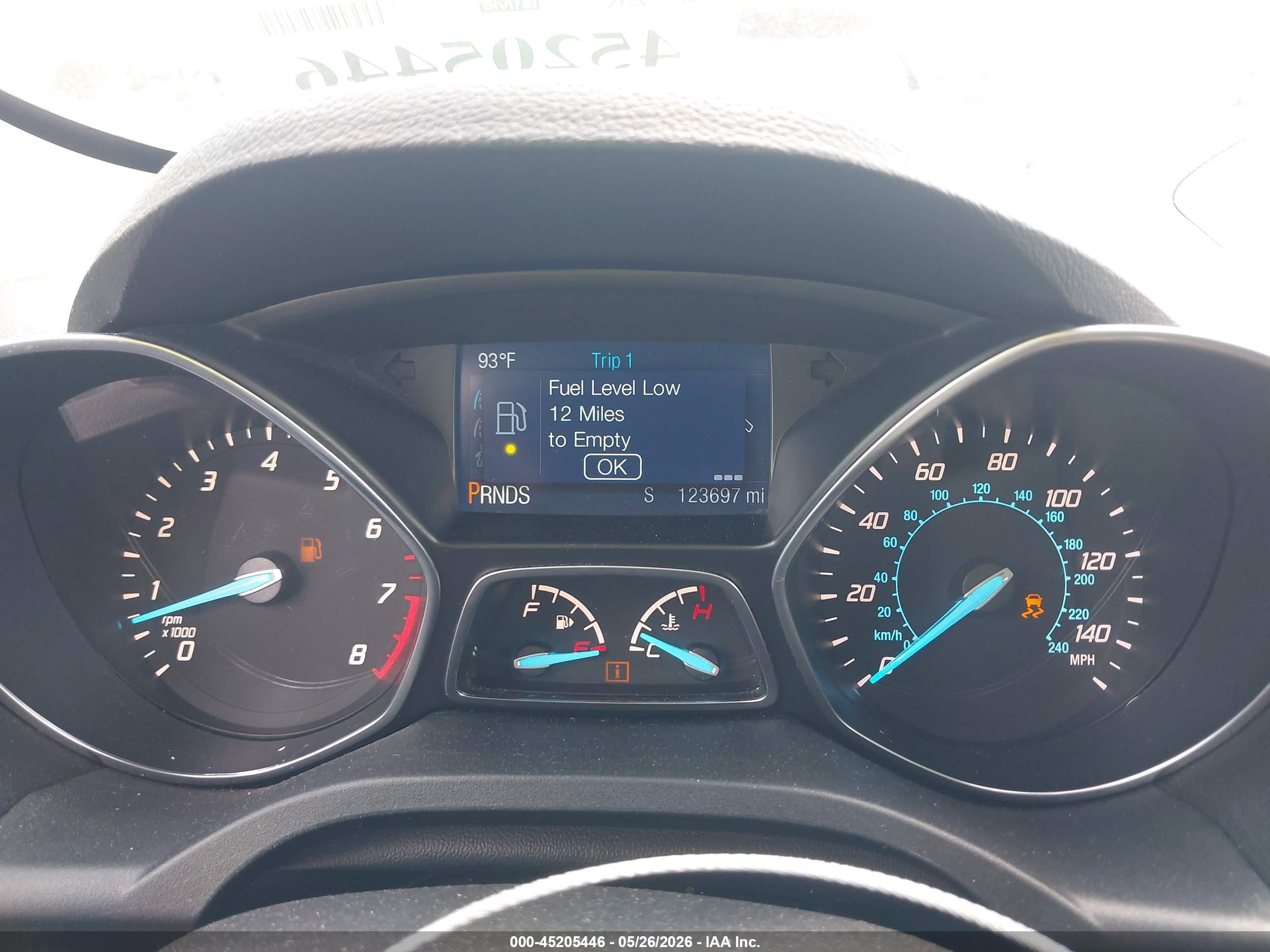 2015 Ford Escape S Gold vin: 1FMCU0F72FUA37425