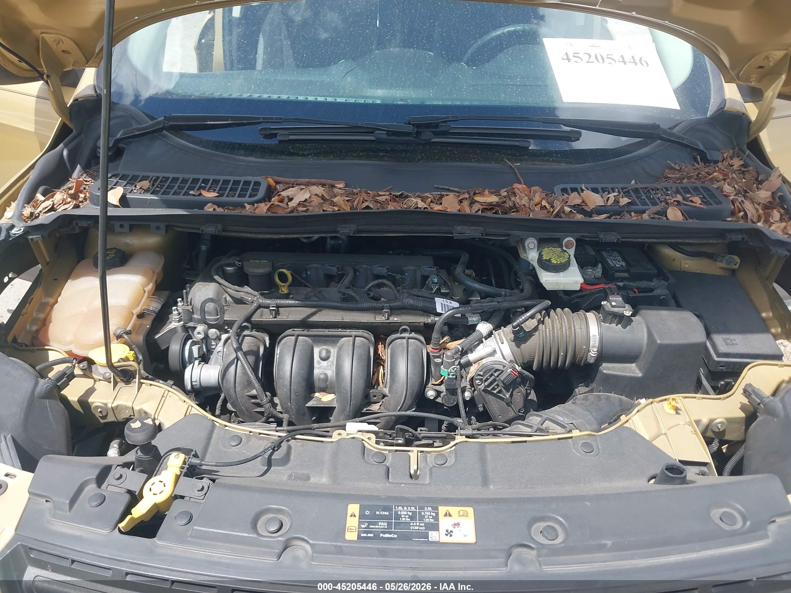 2015 Ford Escape S Gold vin: 1FMCU0F72FUA37425