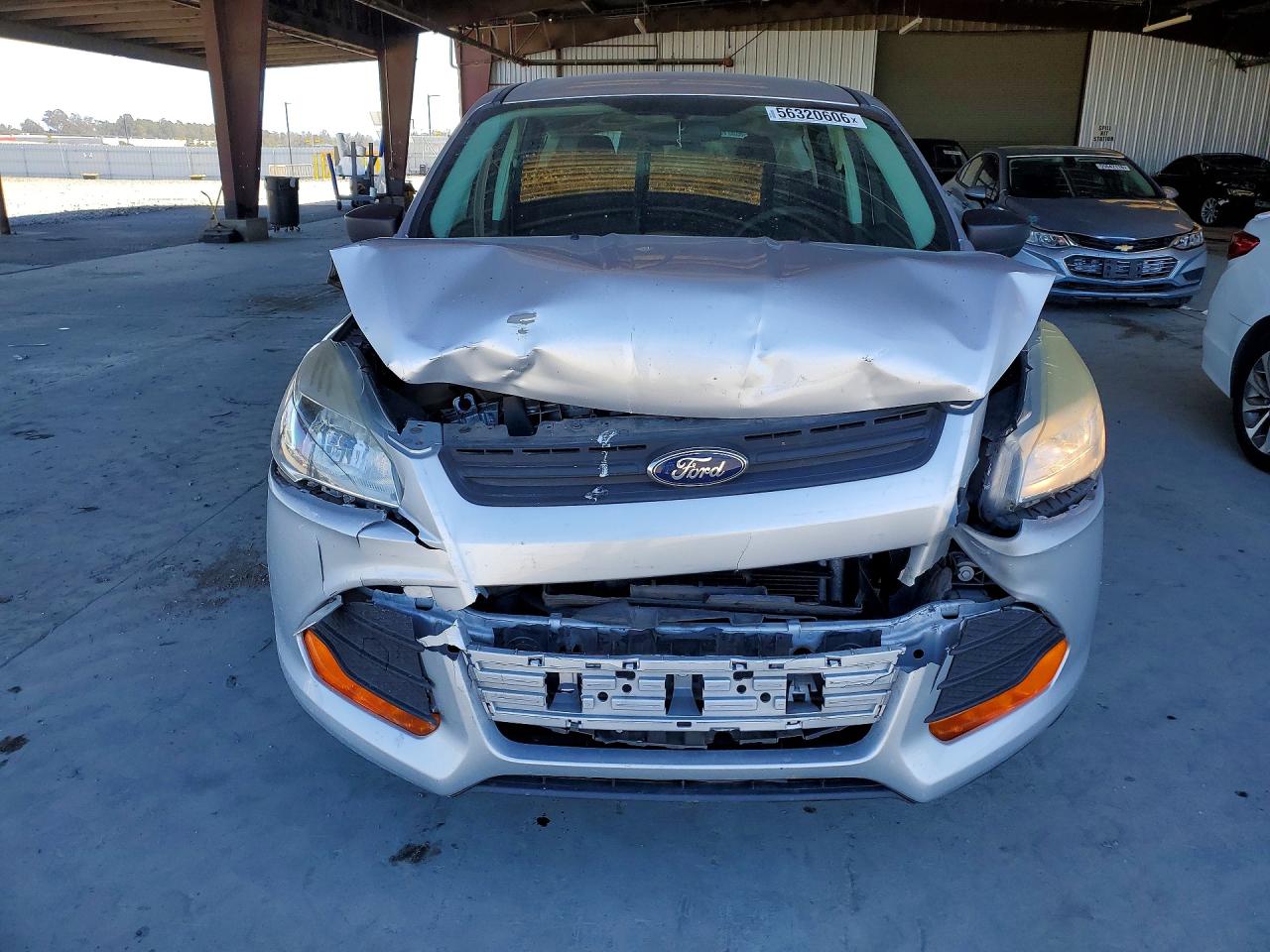 2015 Ford Escape Silver vin: 1FMCU0F72FUA73910
