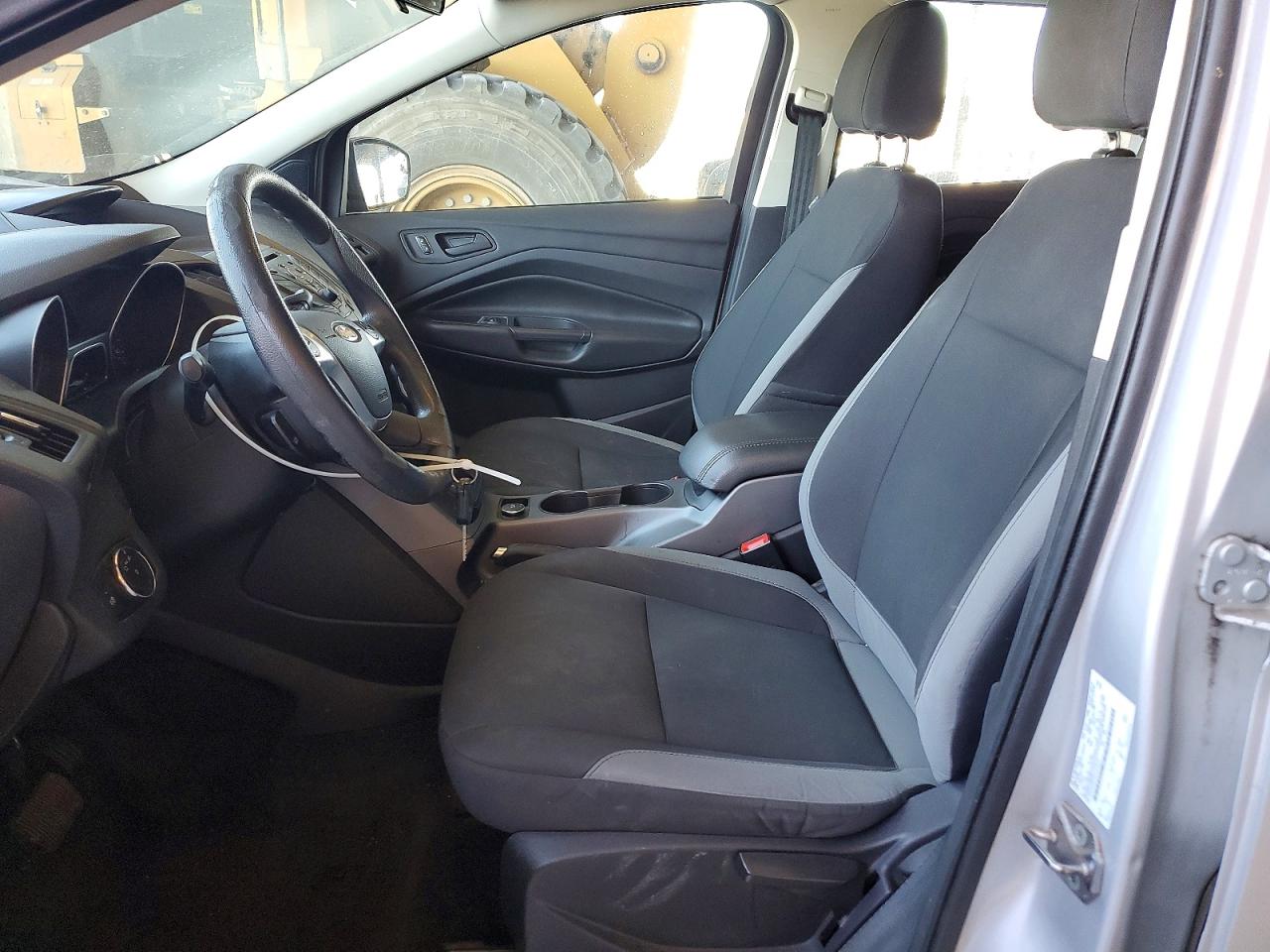 2015 Ford Escape Silver vin: 1FMCU0F72FUA73910