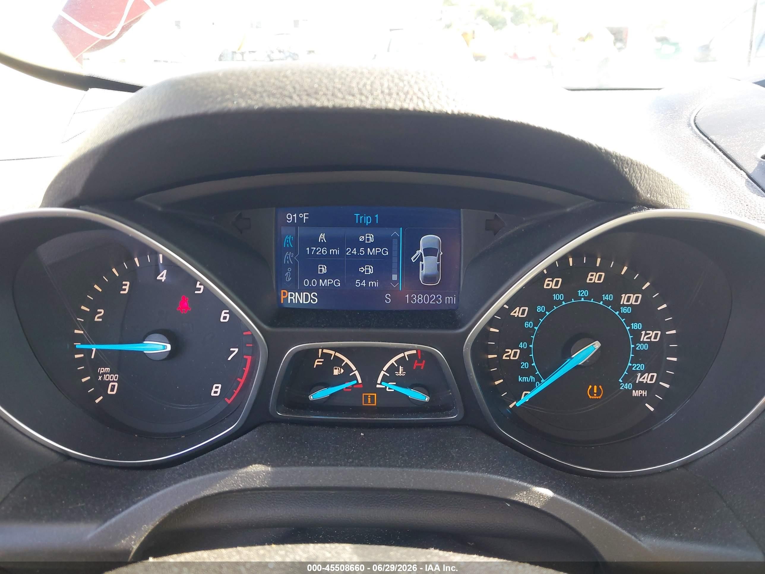 2015 Ford Escape S Burgundy vin: 1FMCU0F72FUA87886