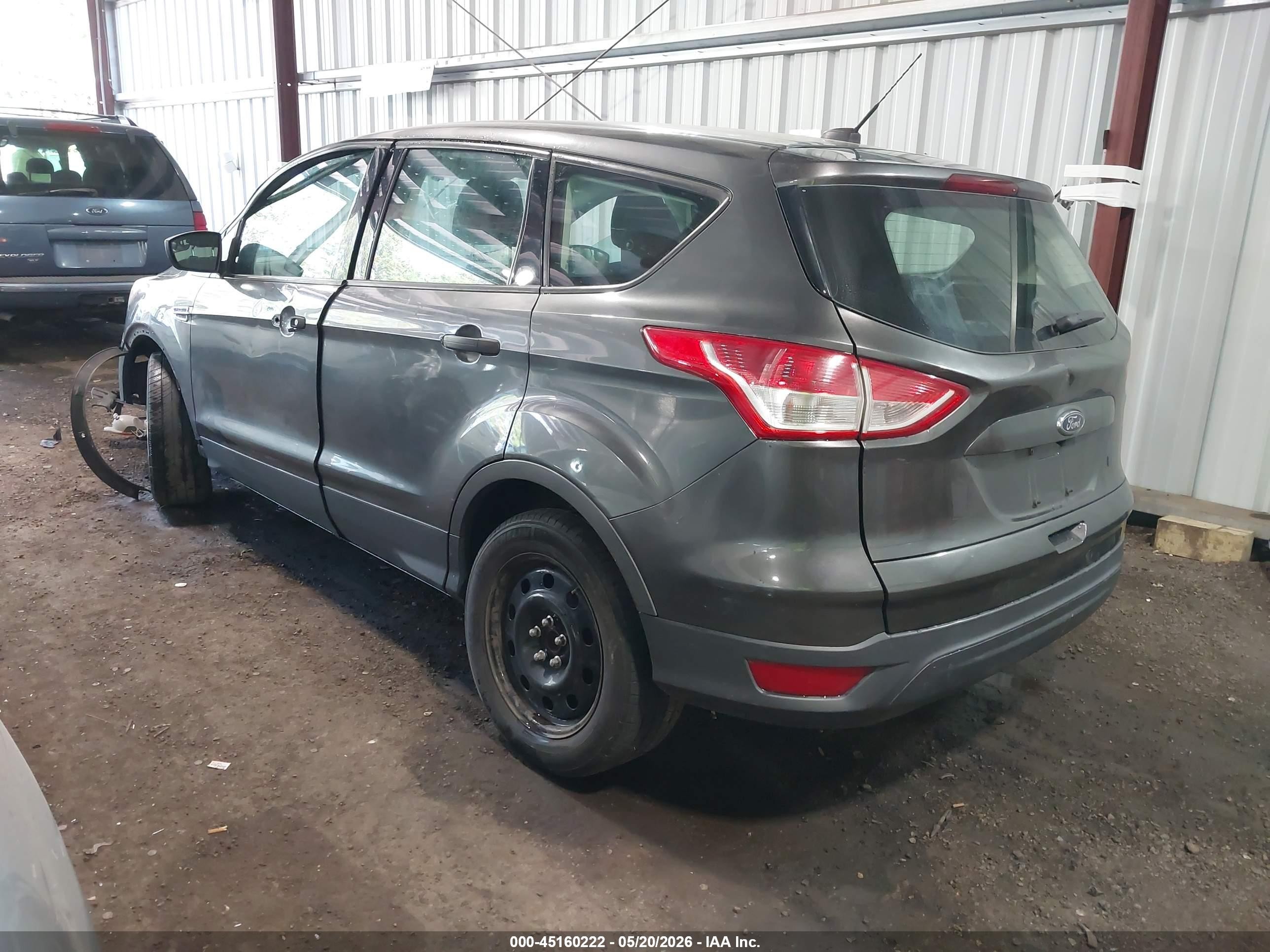 2015 Ford Escape S Blue vin: 1FMCU0F72FUB11085
