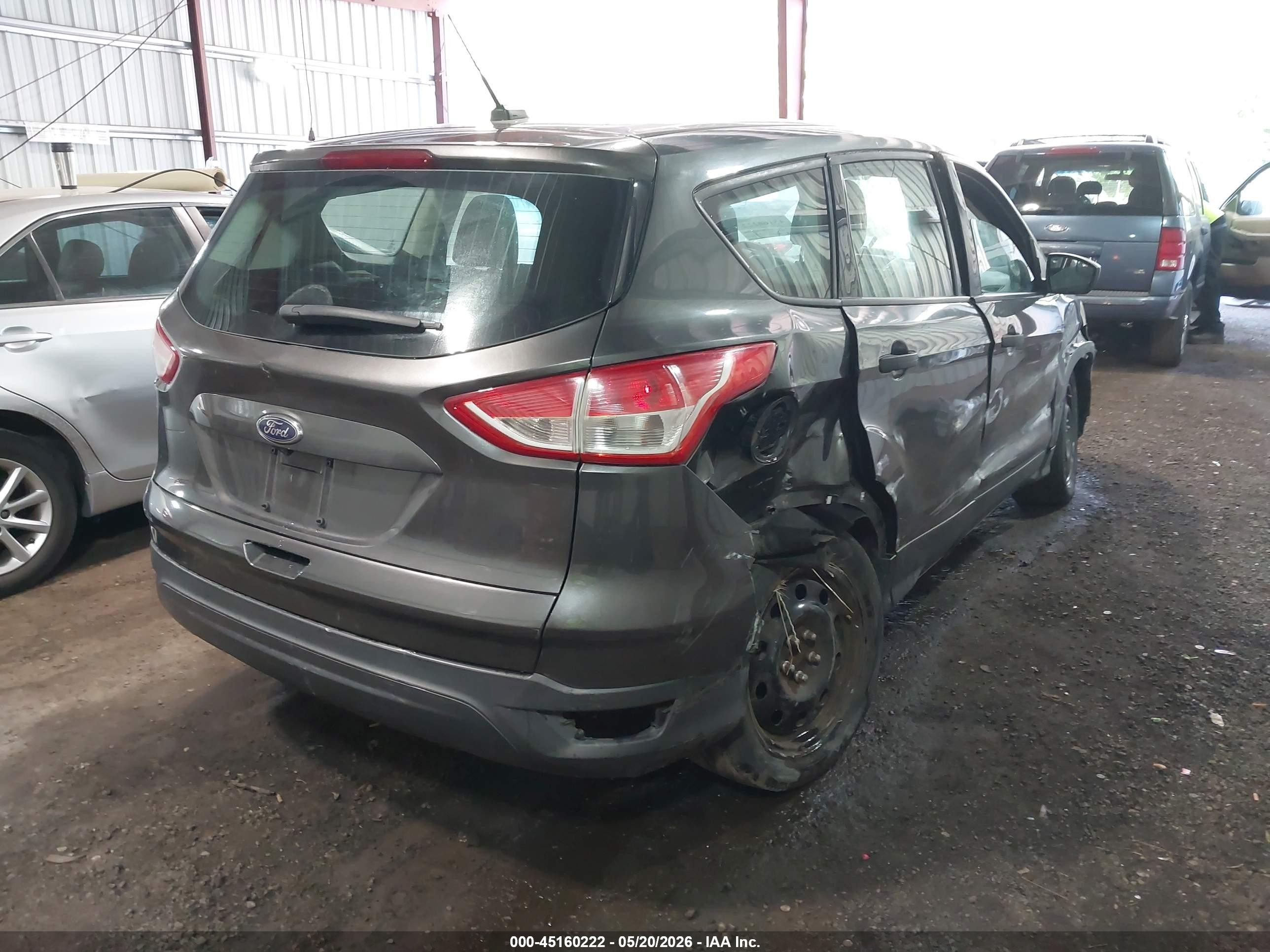 2015 Ford Escape S Blue vin: 1FMCU0F72FUB11085
