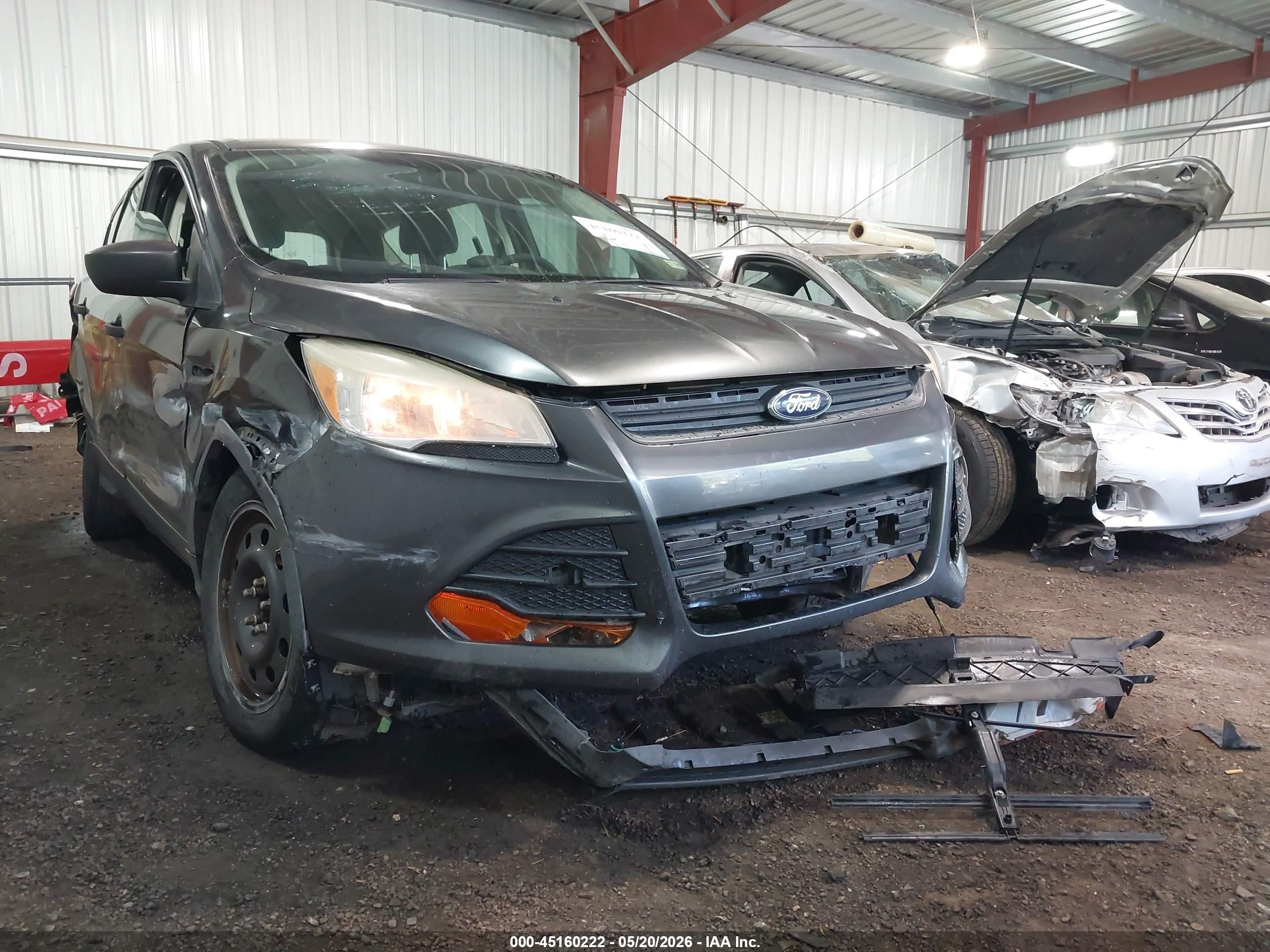 2015 Ford Escape S Blue vin: 1FMCU0F72FUB11085