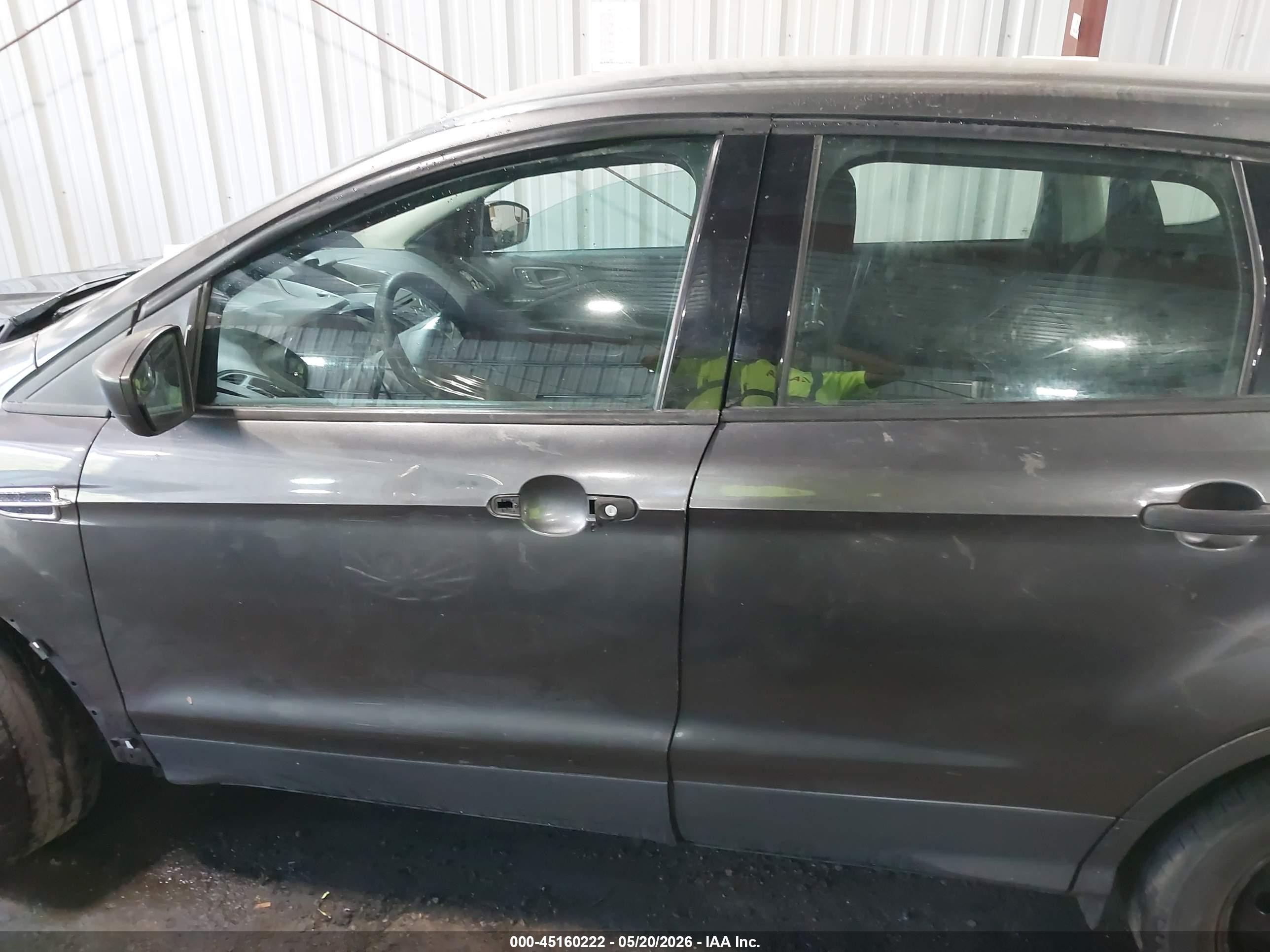 2015 Ford Escape S Blue vin: 1FMCU0F72FUB11085