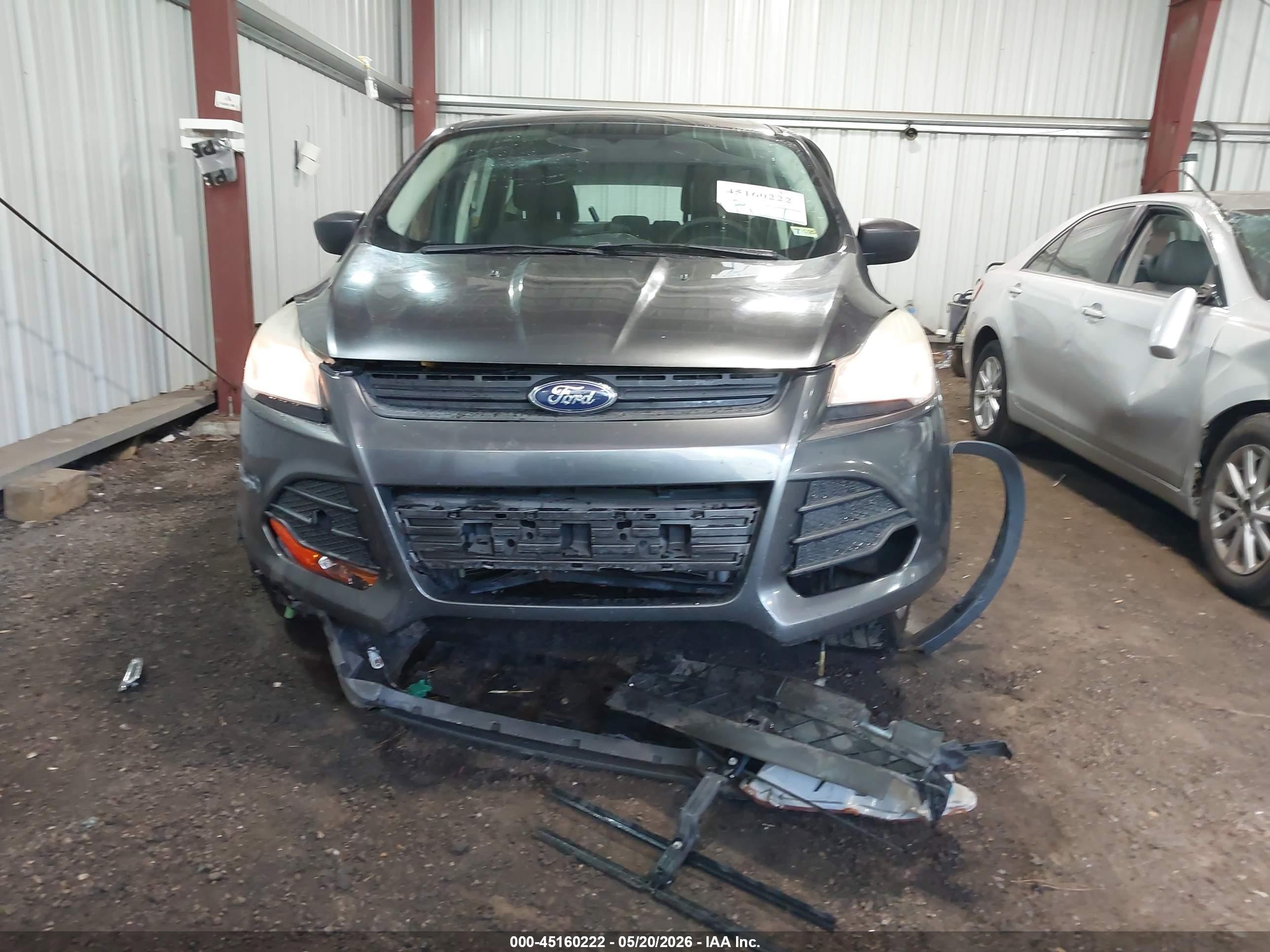 2015 Ford Escape S Blue vin: 1FMCU0F72FUB11085