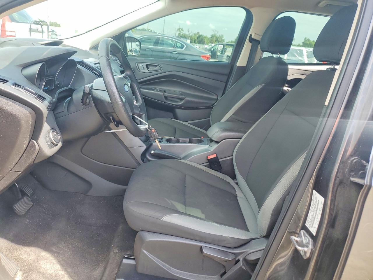 2015 Ford Escape S Gray vin: 1FMCU0F72FUB56656