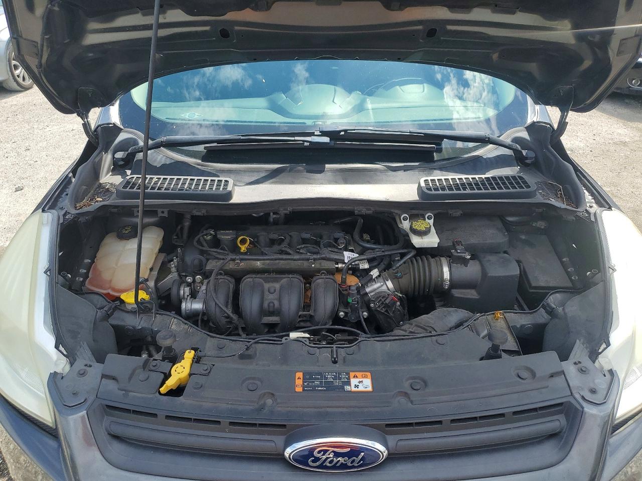 2015 Ford Escape S Gray vin: 1FMCU0F72FUB56656